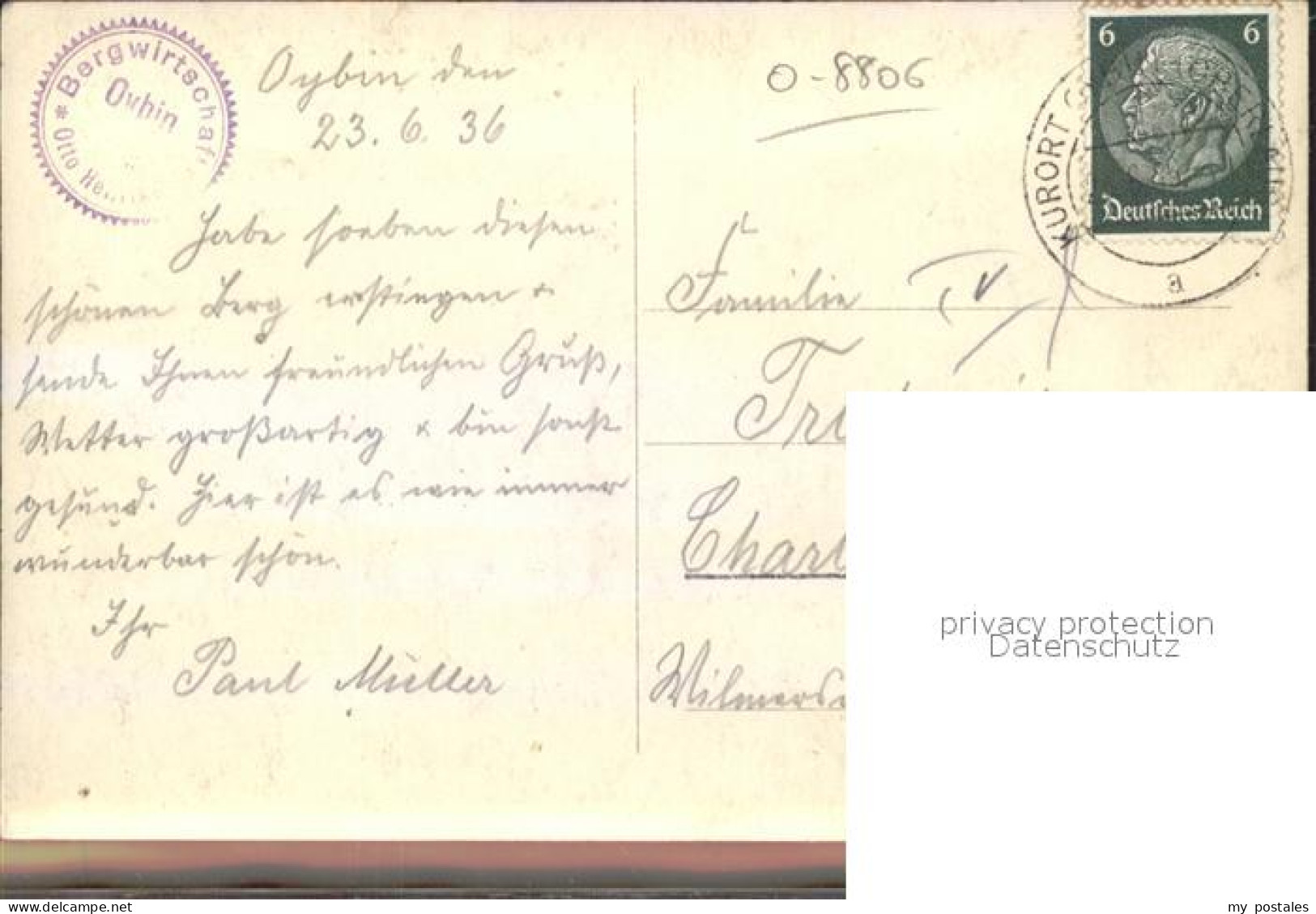 Oybin Sachsen Berg - Oybin