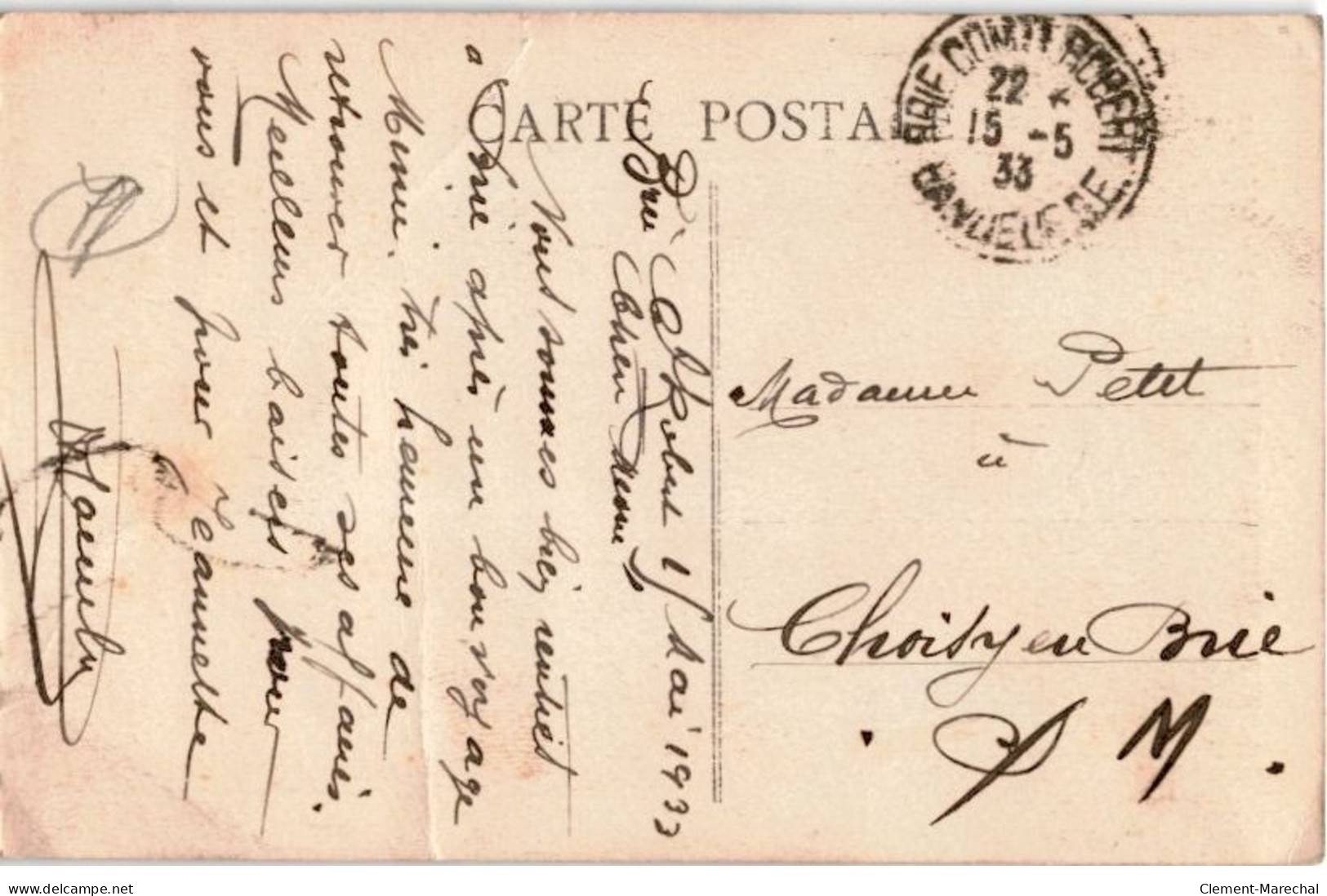 BRIE-COMTE-ROBERT: L'église - état - Brie Comte Robert