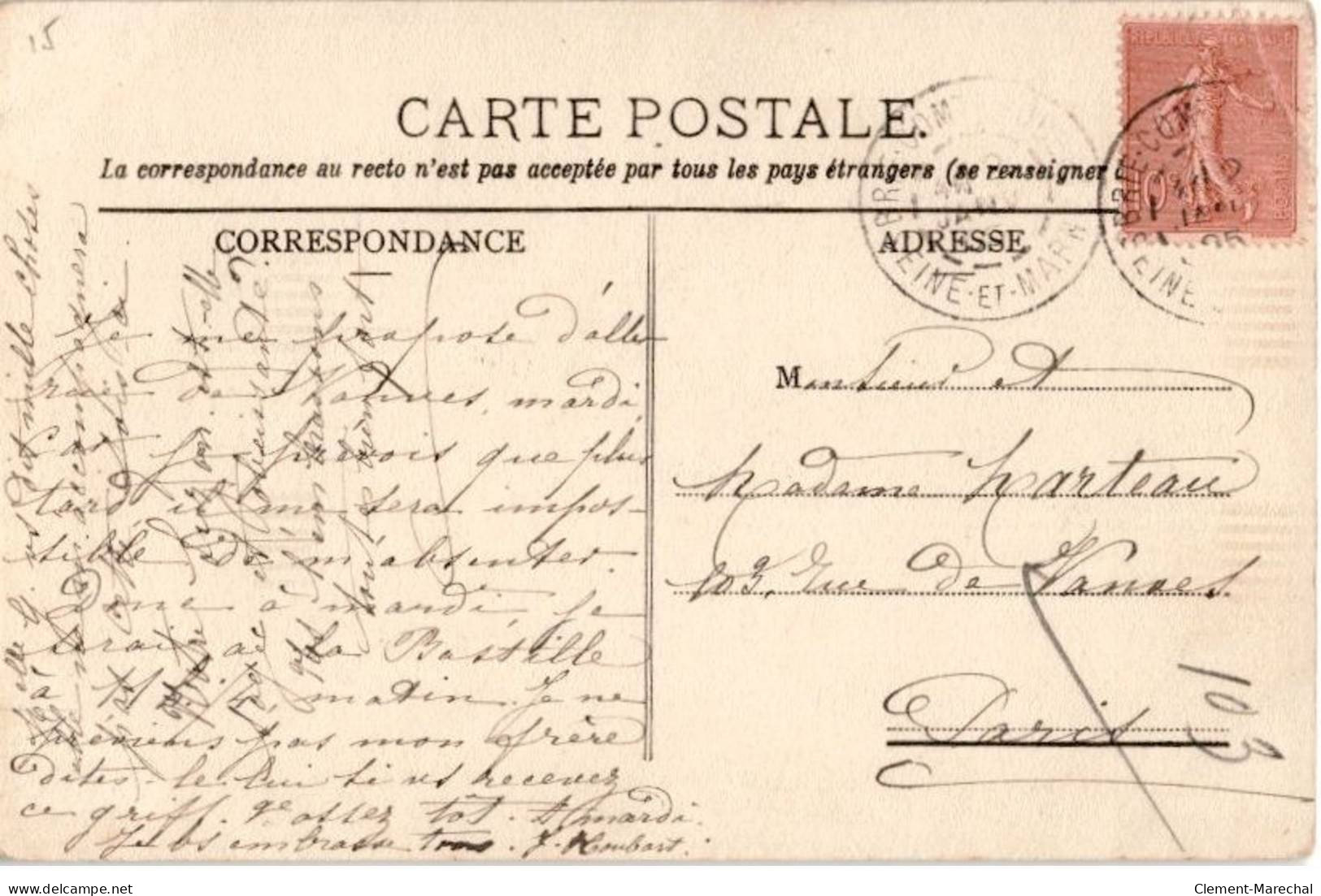 BRIE COMTE ROBERT: Rue Gambetta - état - Brie Comte Robert