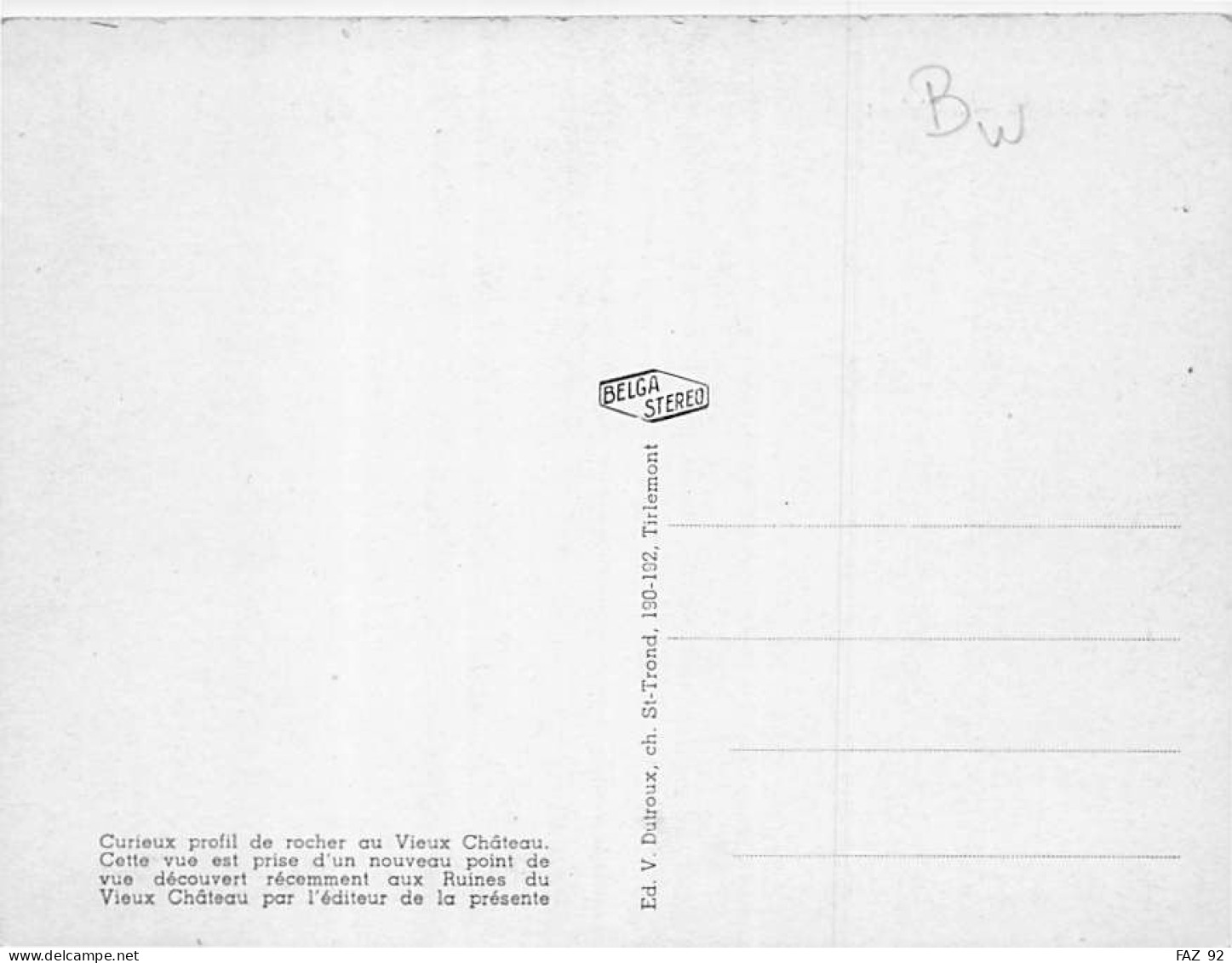 Houffalize – Le Sphinx - Houffalize