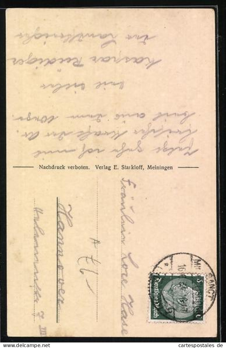 AK Karikatur Der Posturlauber - Post & Briefboten