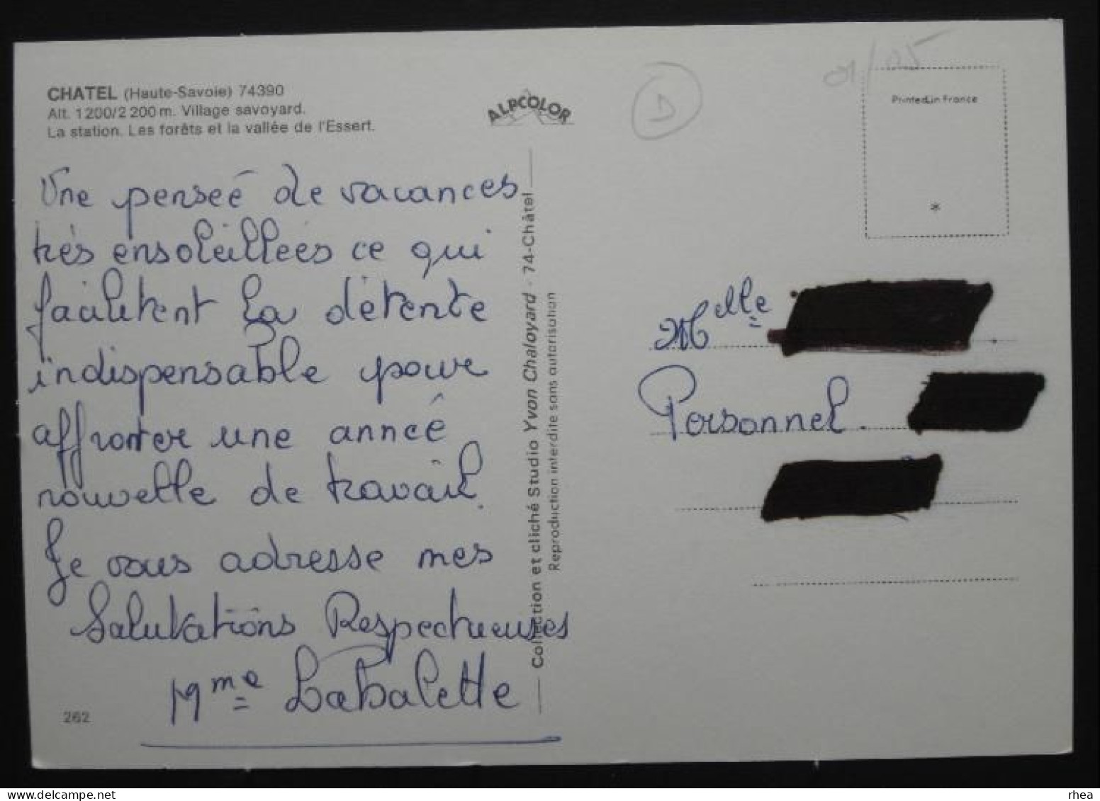 74 Châtel - Châtel