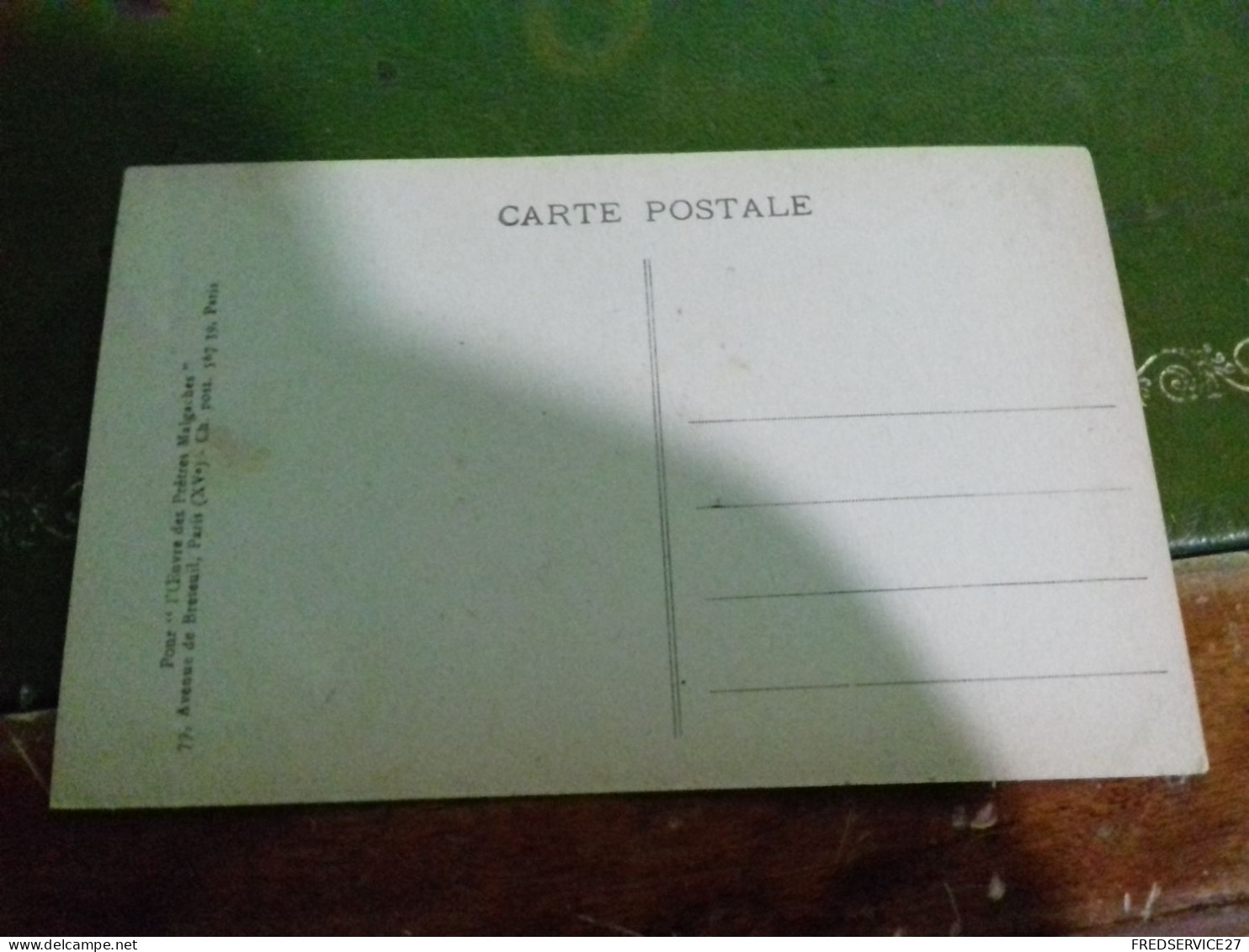 MADAGASCAR S G MGR H DE SAUNE - Madagaskar