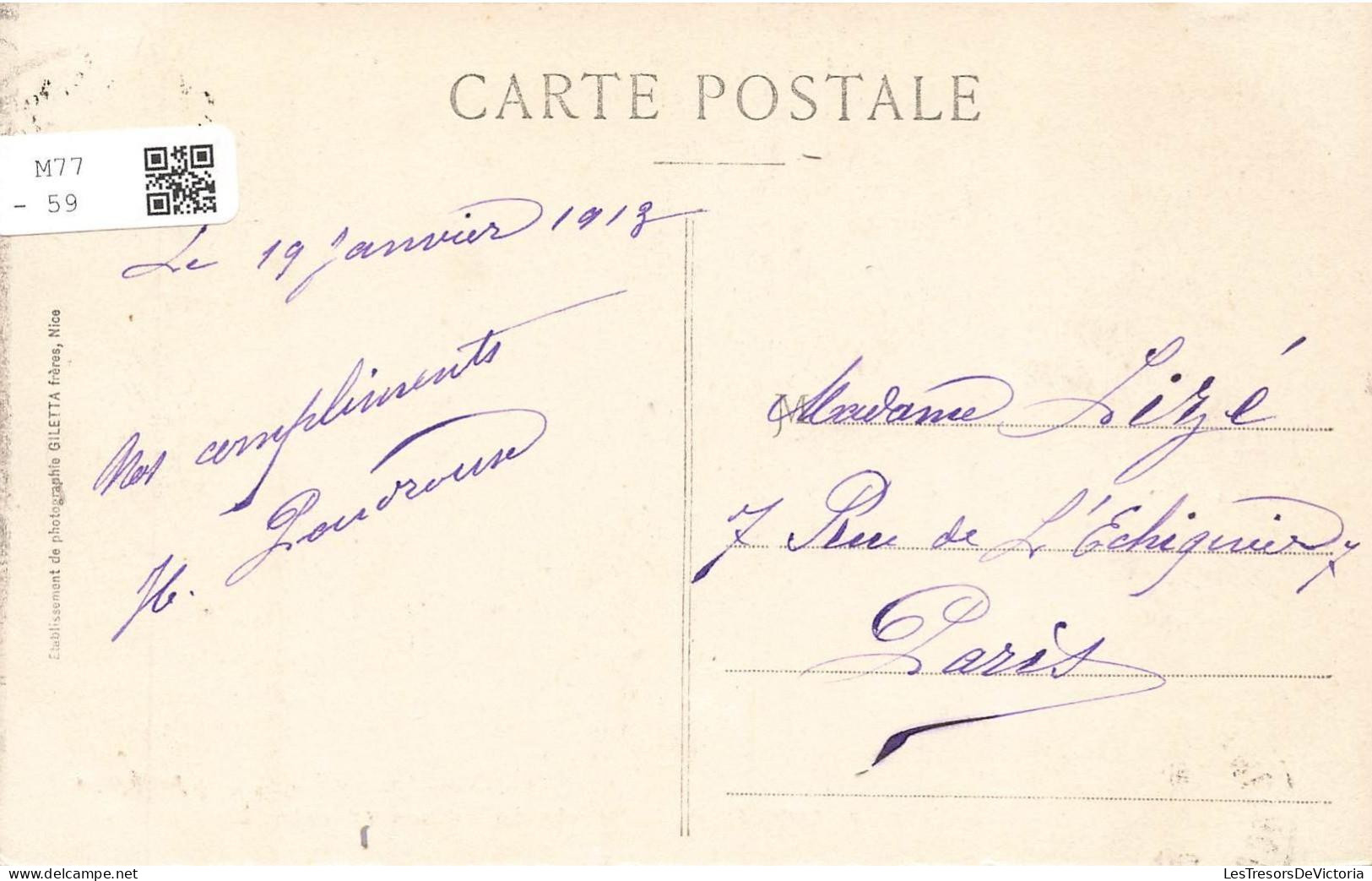 [-20%] MONACO - Palais Du Prince Vu Entre Les Arbres - Carte Postale Ancienne - Palazzo Dei Principi