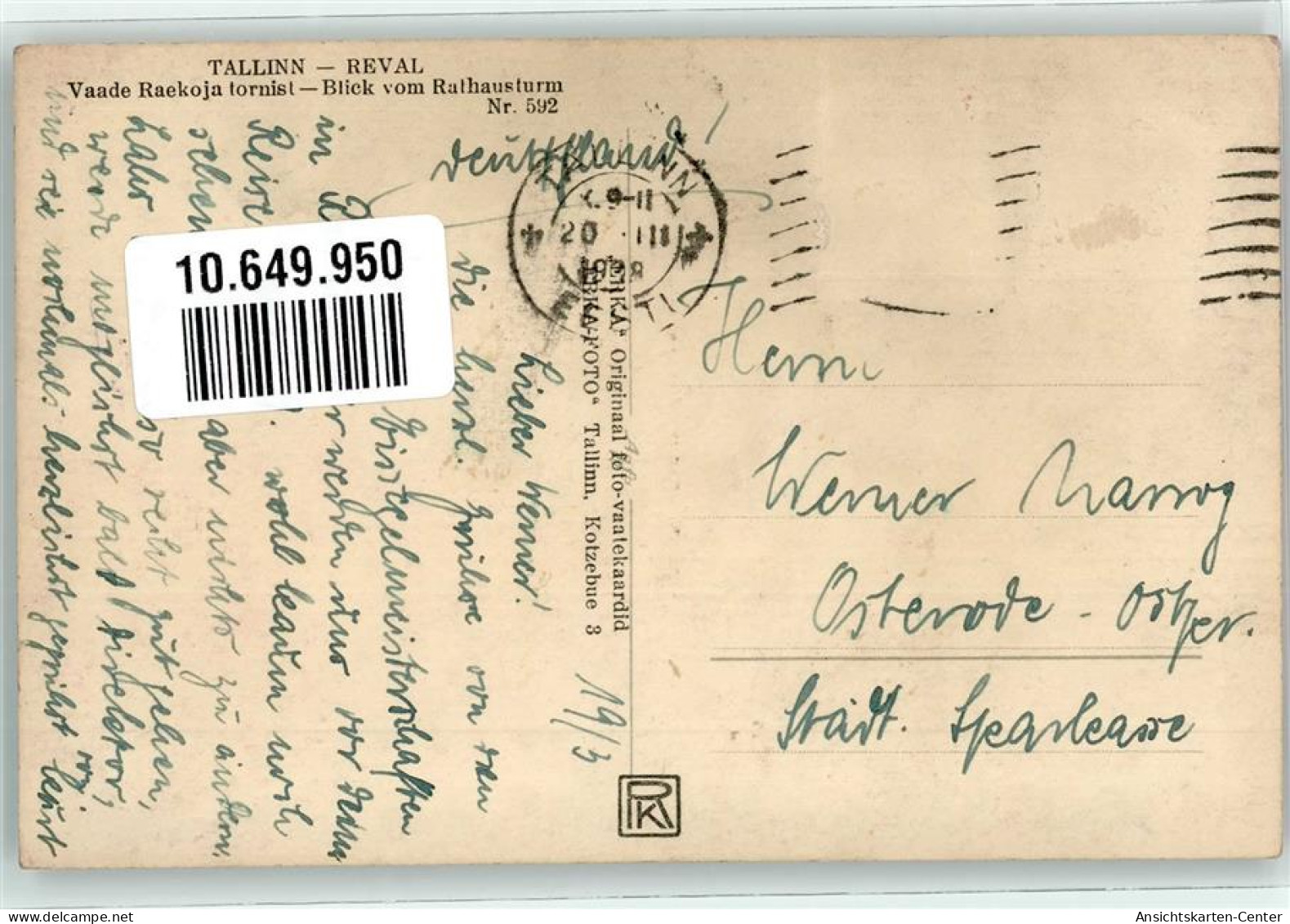 10649950 - Tallinn Reval - Estland