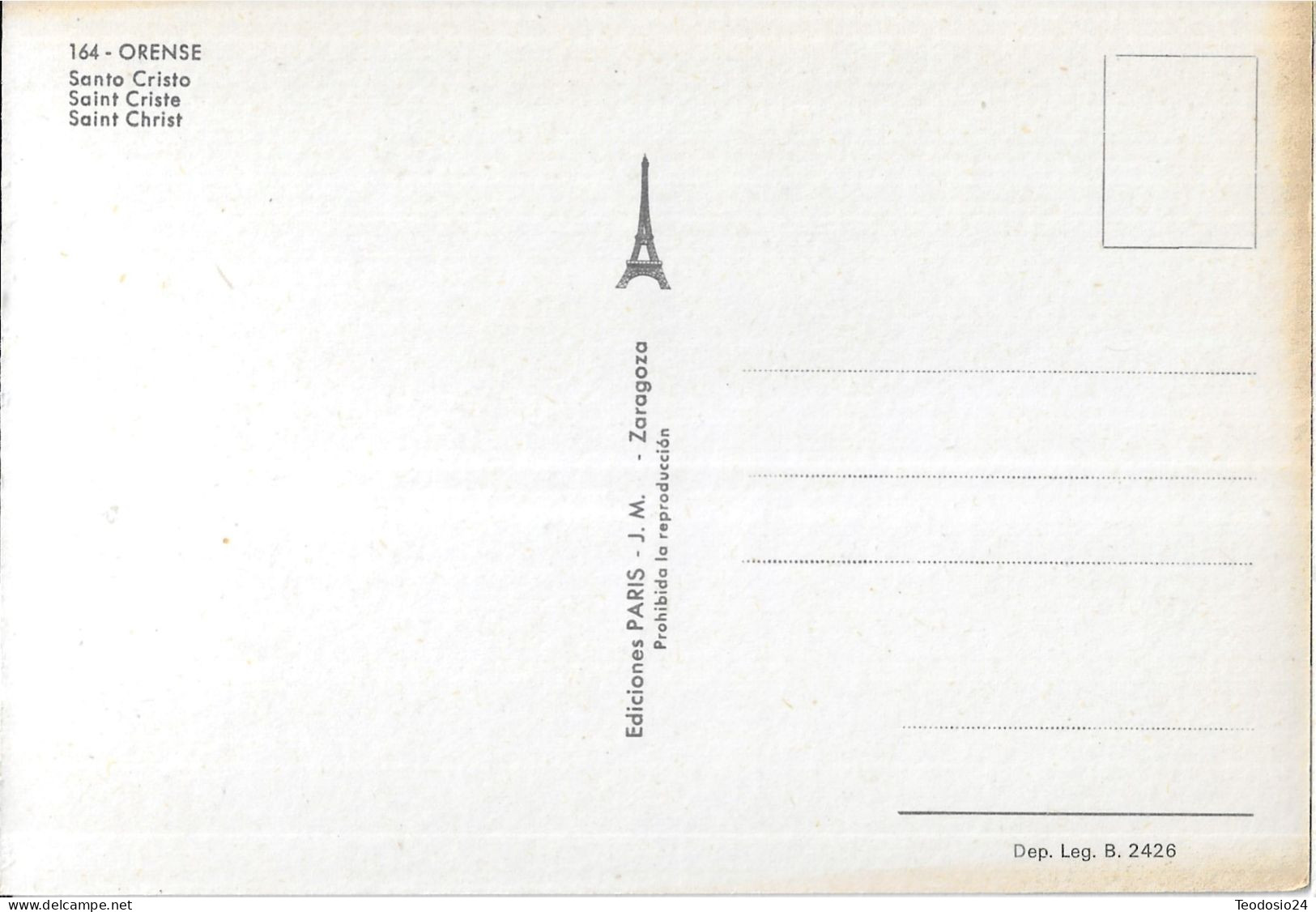 Orense.-Santo Cristo. - Orense