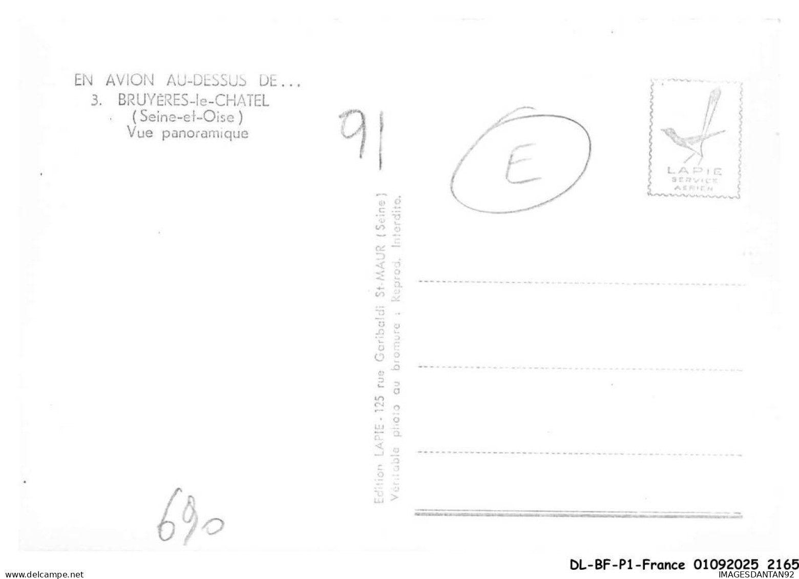 DL-BFP1-1083-91 - BRUYERES-LE-CHATEL - Vue Panoramique - Bruyeres Le Chatel