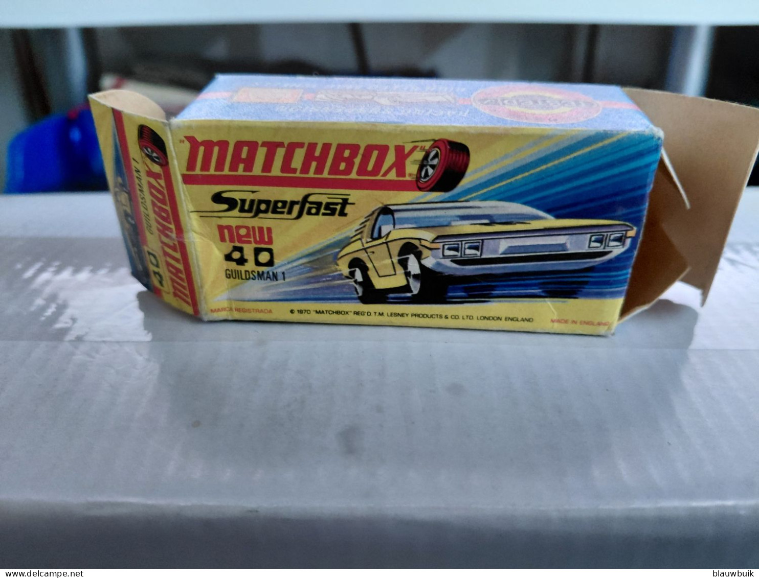 Matchbox 40d Guildsman type "H" doos Nmint