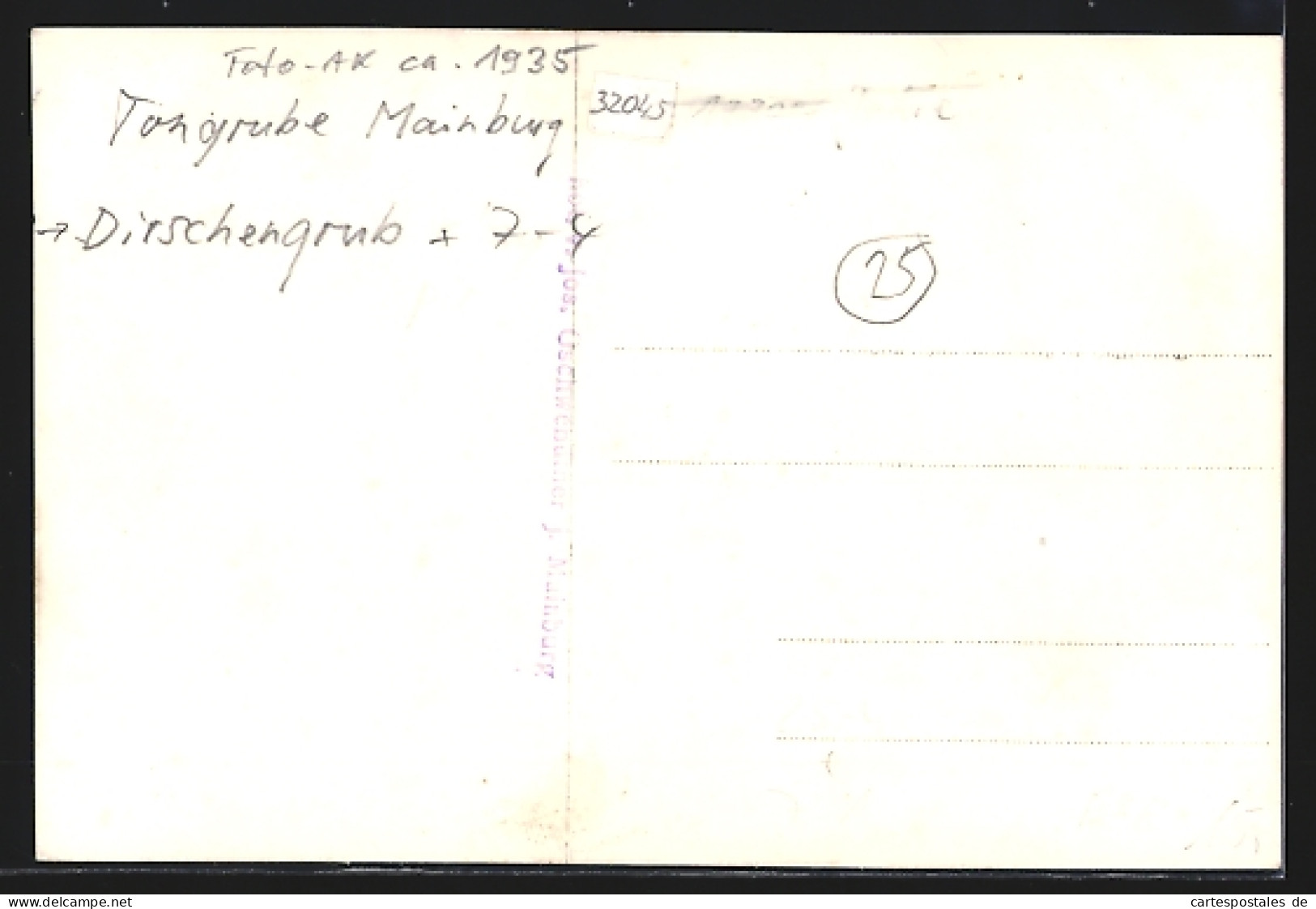 Foto-AK Gruppenbild Bergmänner Vor Einem Bagger - Bergbau