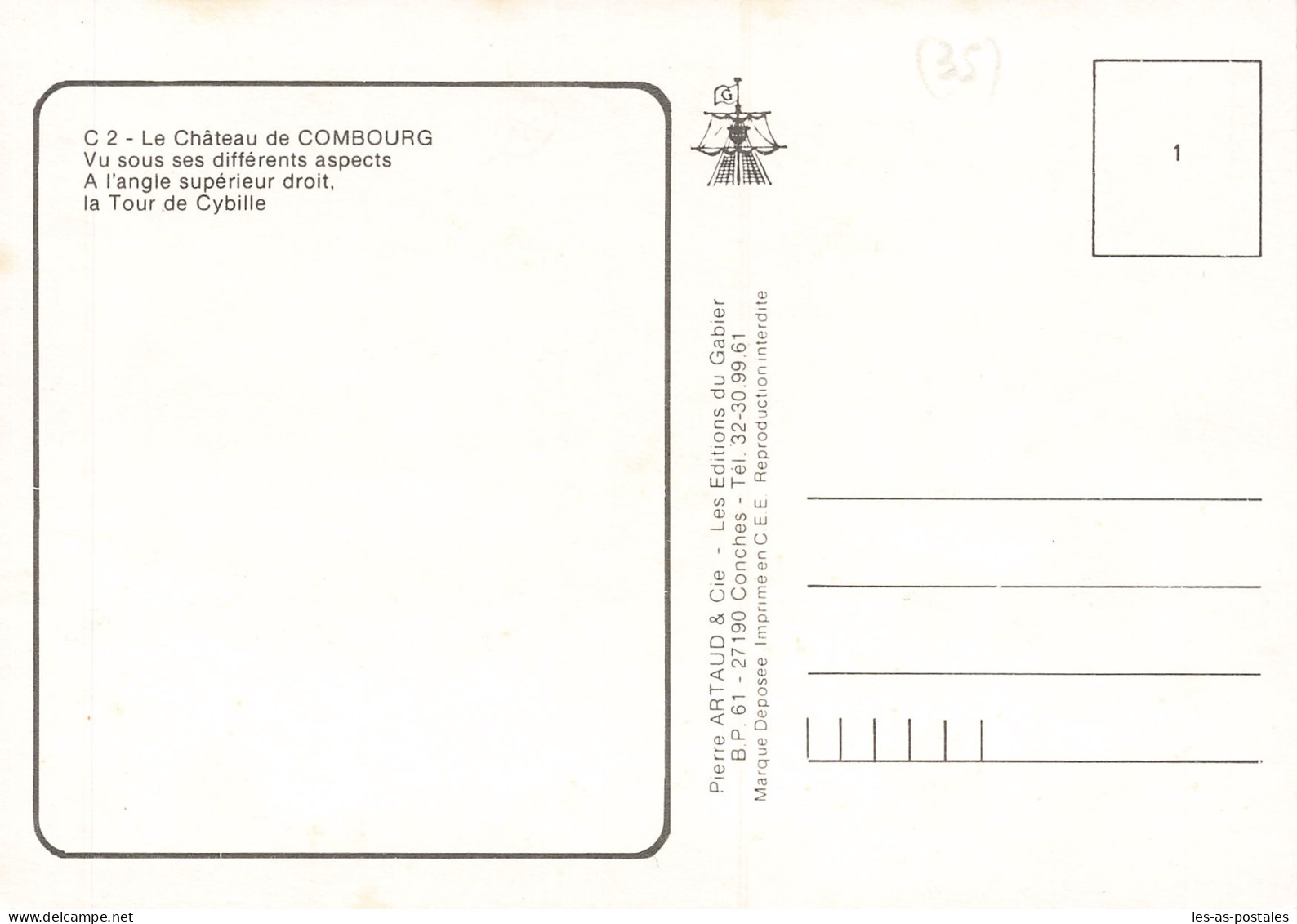 35 COMBOURG LE CHÂTEAU - Combourg