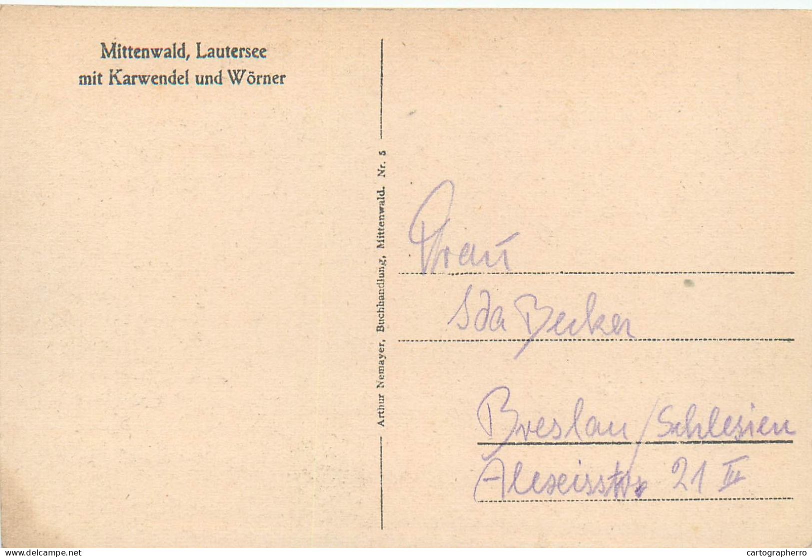 A5821 Mittenwald - Mittenwald