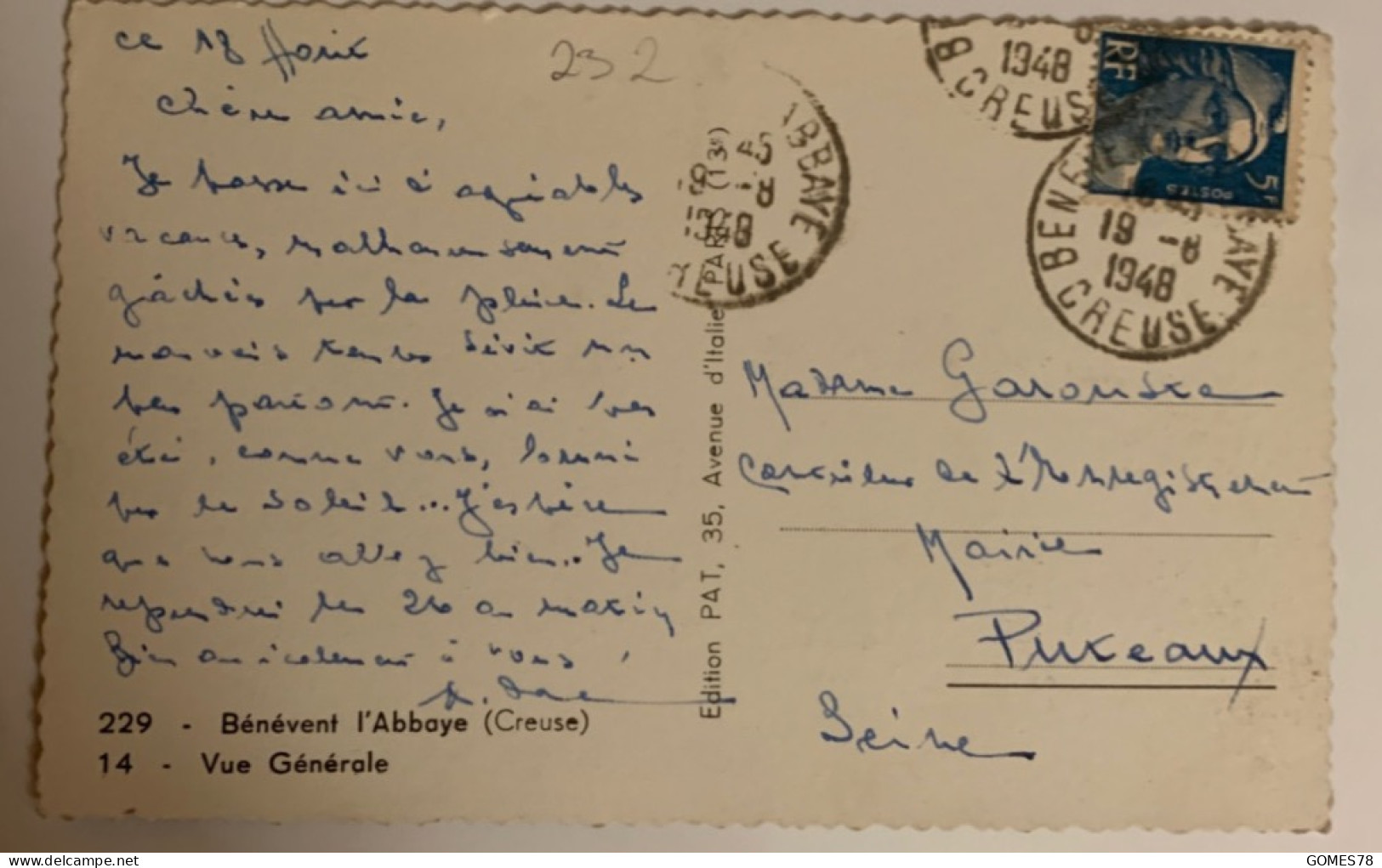 P79-23 Bénévent, L’abbaye–vue Générale - Benevent L'Abbaye