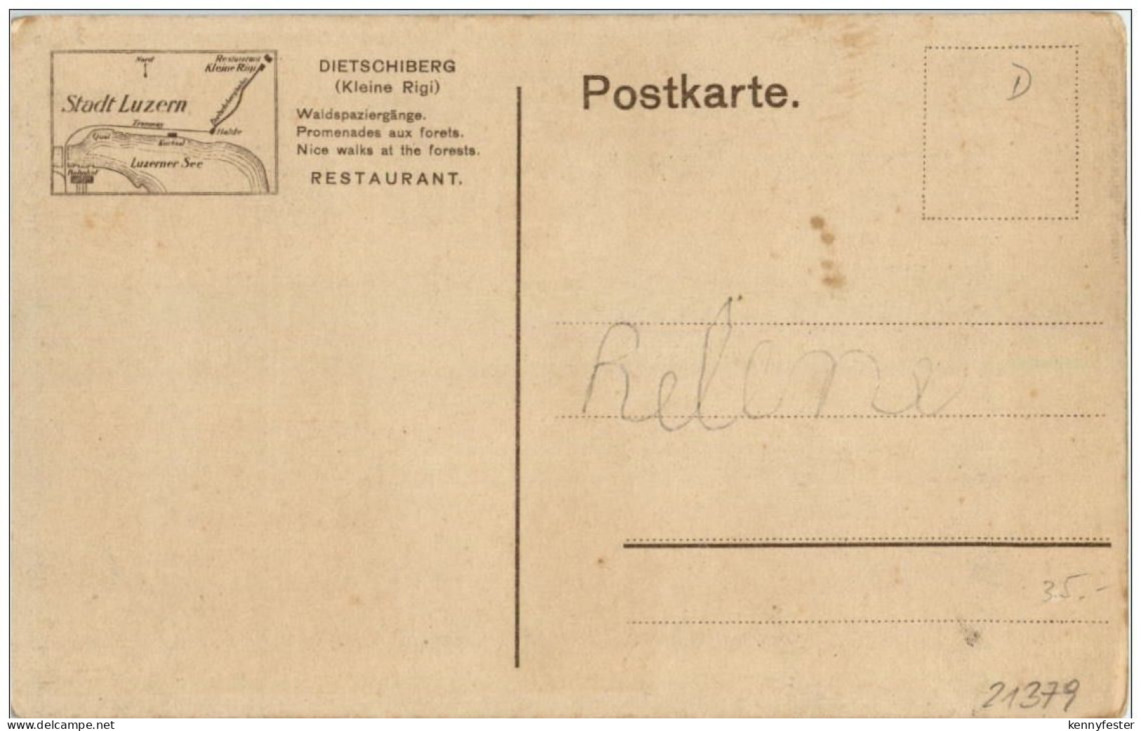 Dietschiberg - Luzern - Drahtseilbahn - Luzern