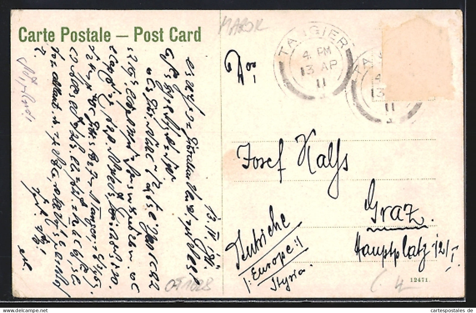 CPA Tanger, Vue Générale - Tanger