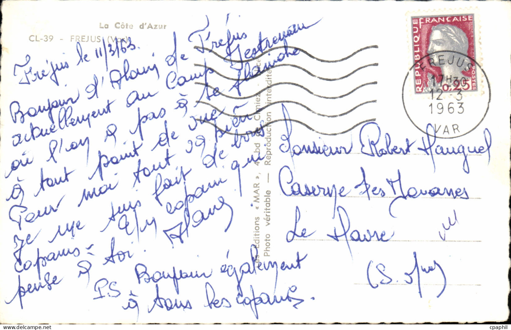 CPM Souvenir De Frejus - Frejus