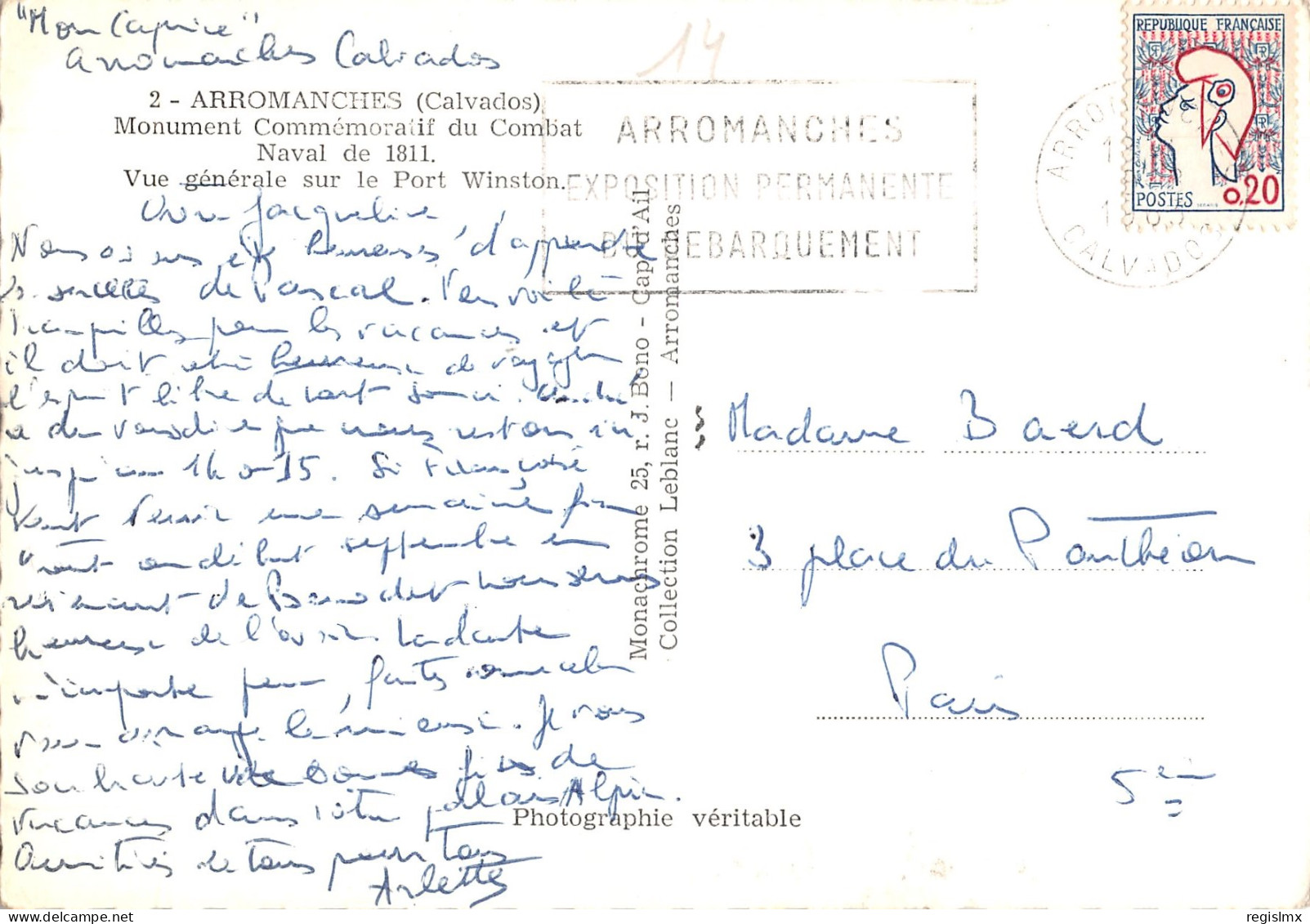 14-ARROMANCHES-N°341-A/0053 - Arromanches