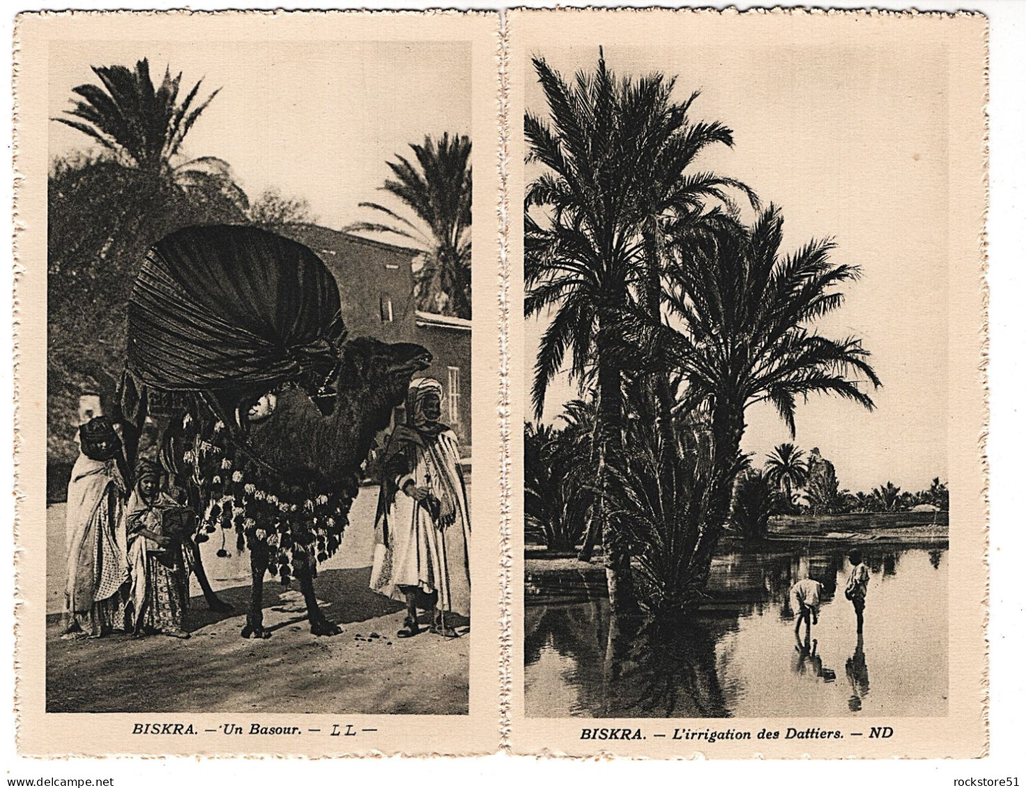 Biskra 6 Postcards - Biskra