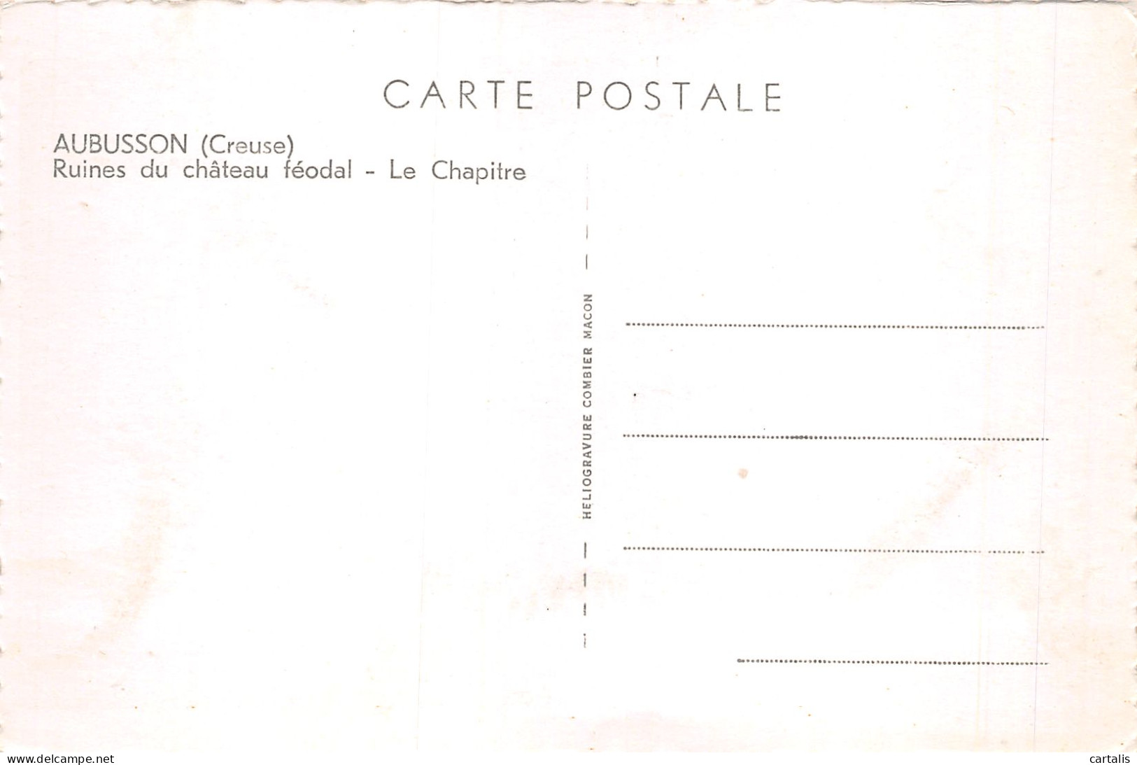 23-AUBUSSON-N°4191-E/0209 - Aubusson