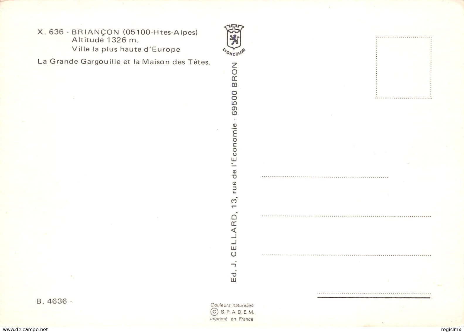 05-BRIANCON-N°T2714-C/0017 - Briancon