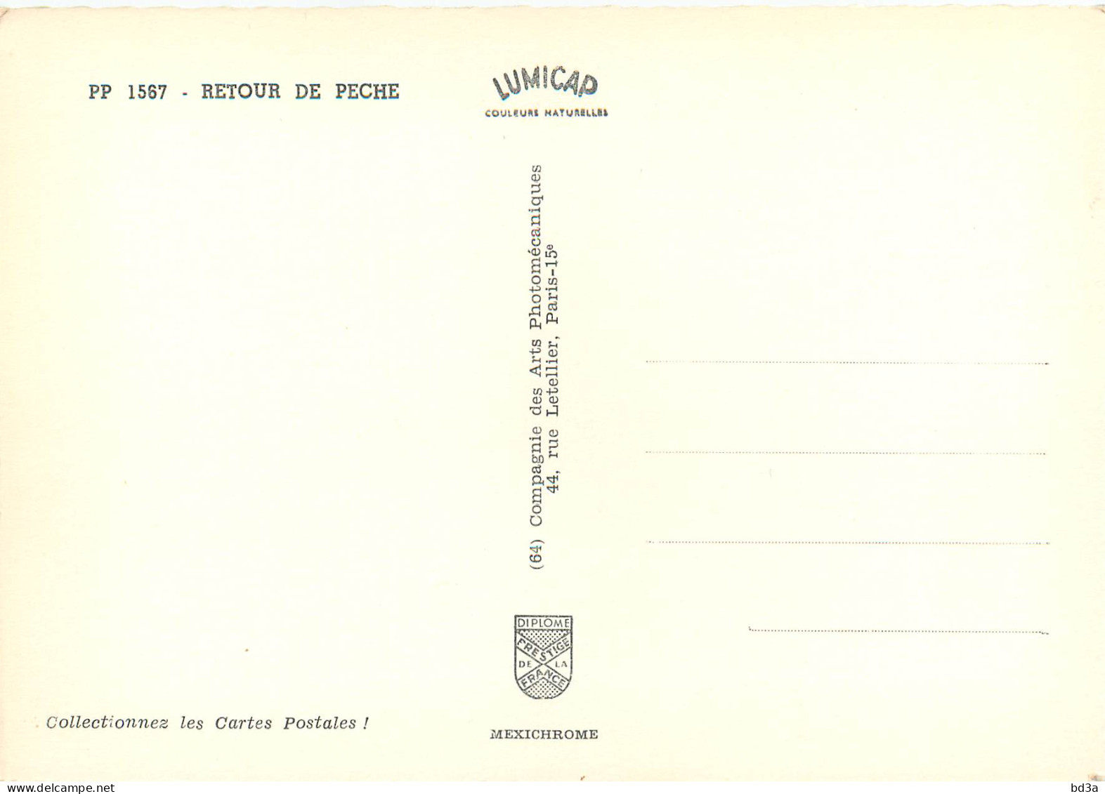 RETOUR DE PECHE - Fischerei