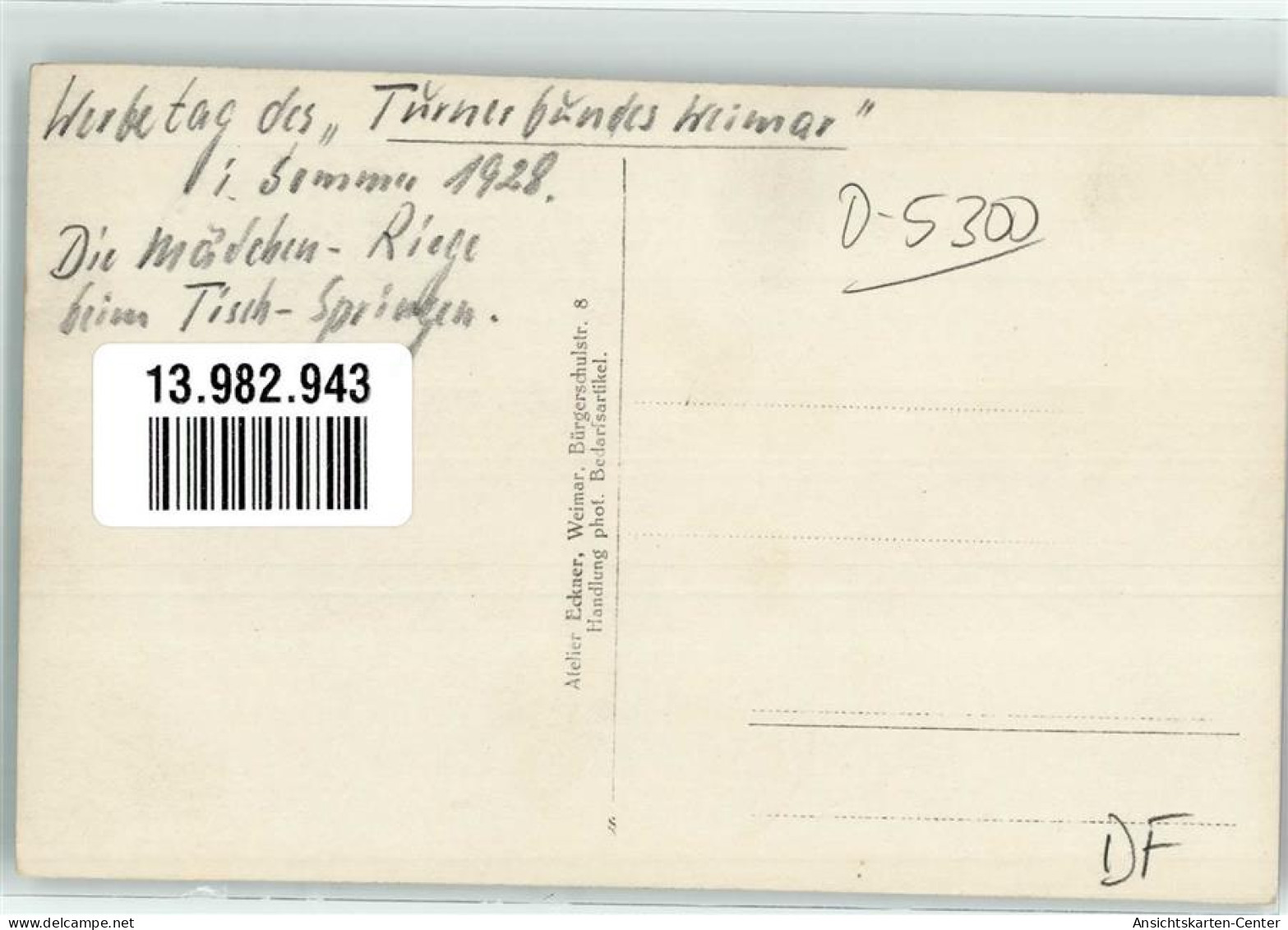 13982943 - Weimar , Thuer - Weimar