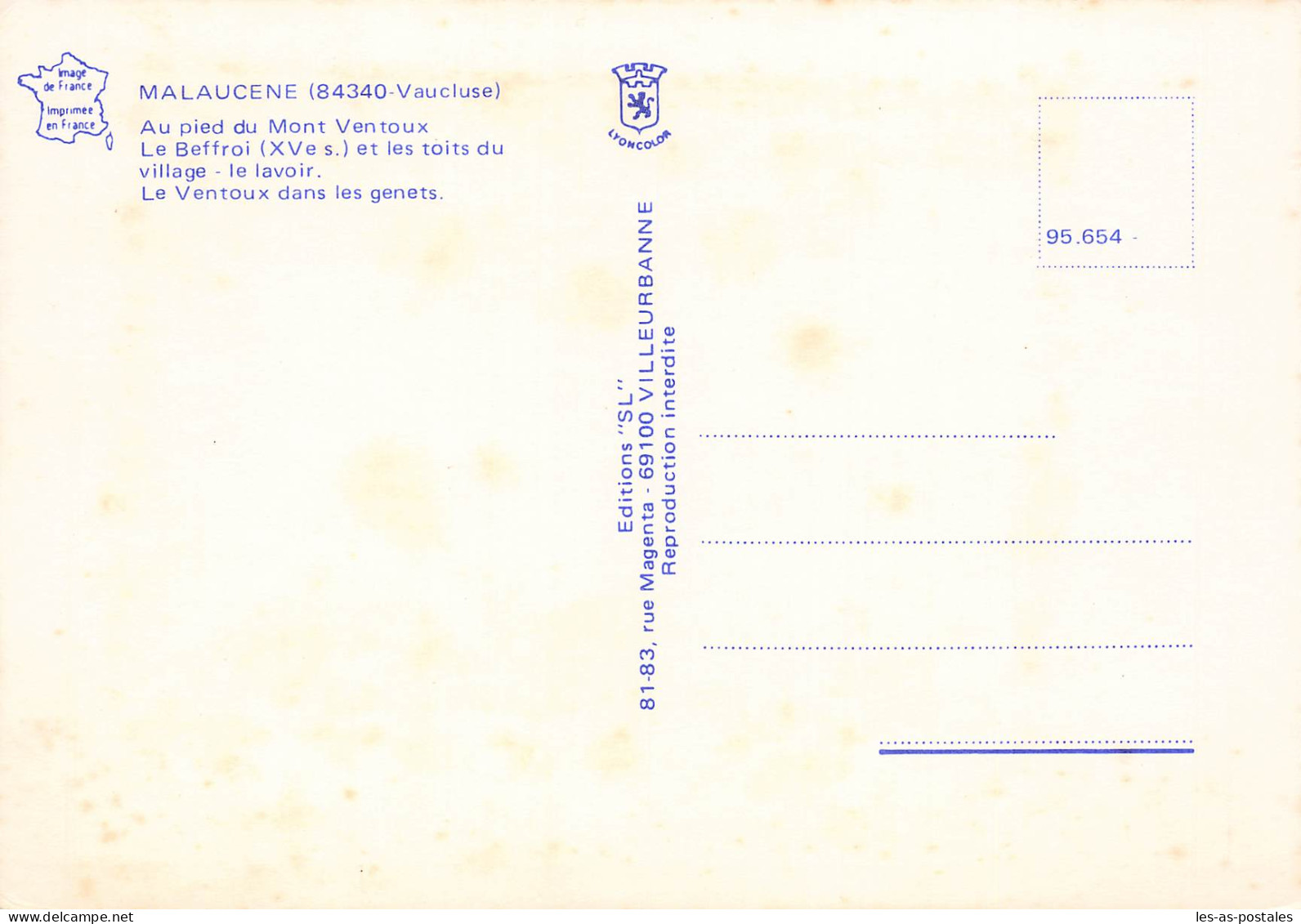 84 MALAUCENE - Malaucene