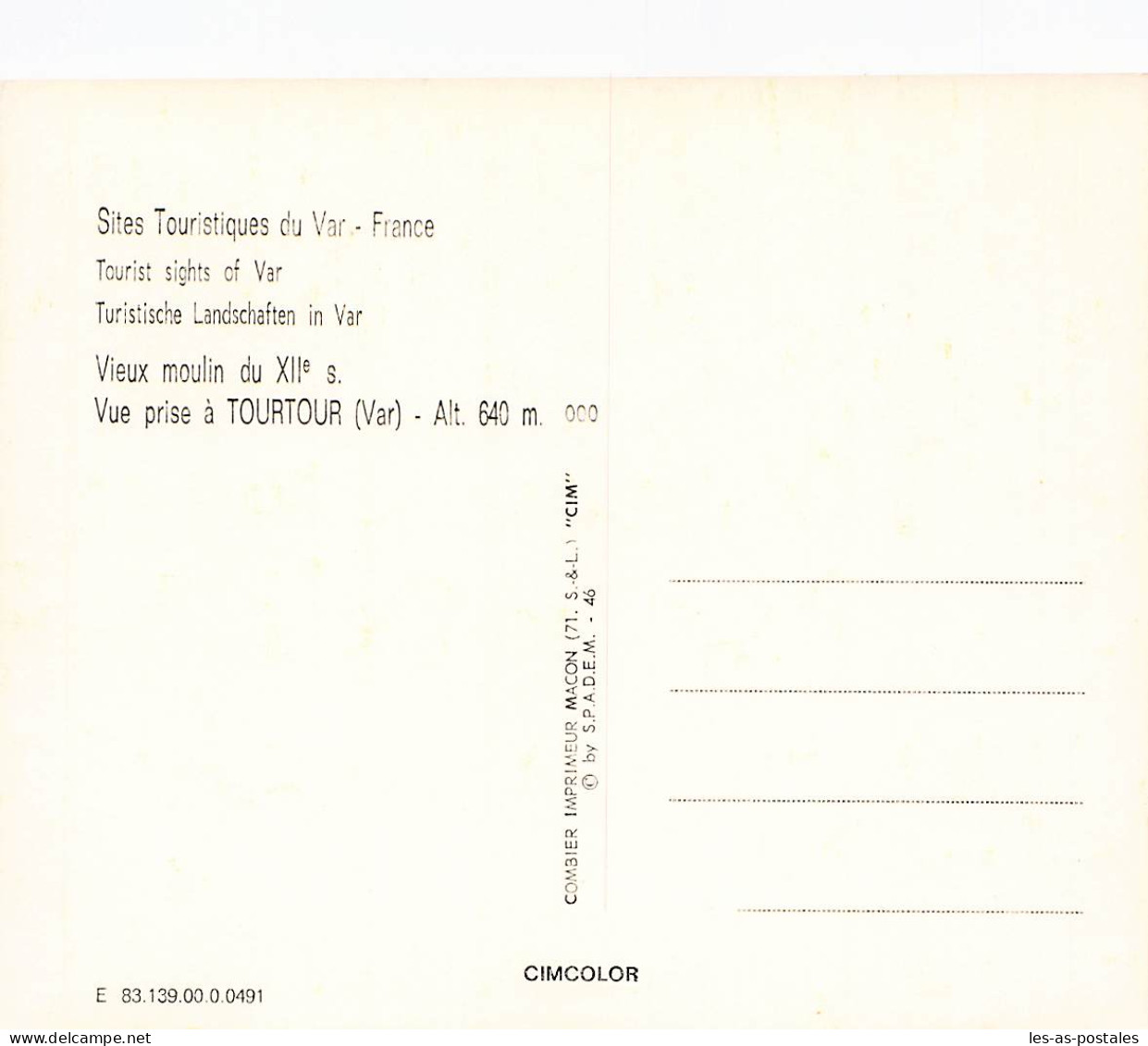 83 FREJUS LE GISANT - Frejus