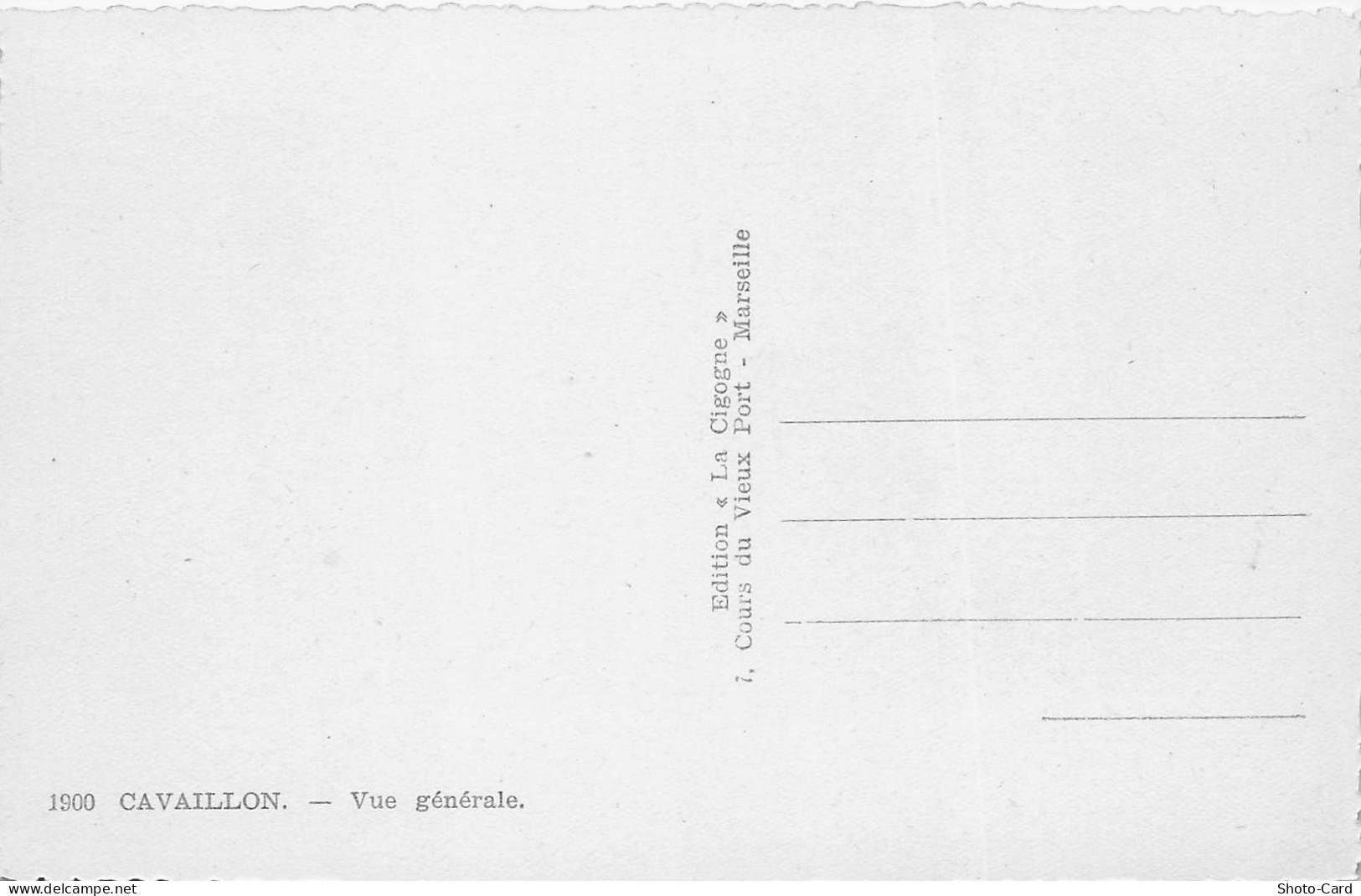 84 CAVAILLON VUE GENERALE - Cavaillon