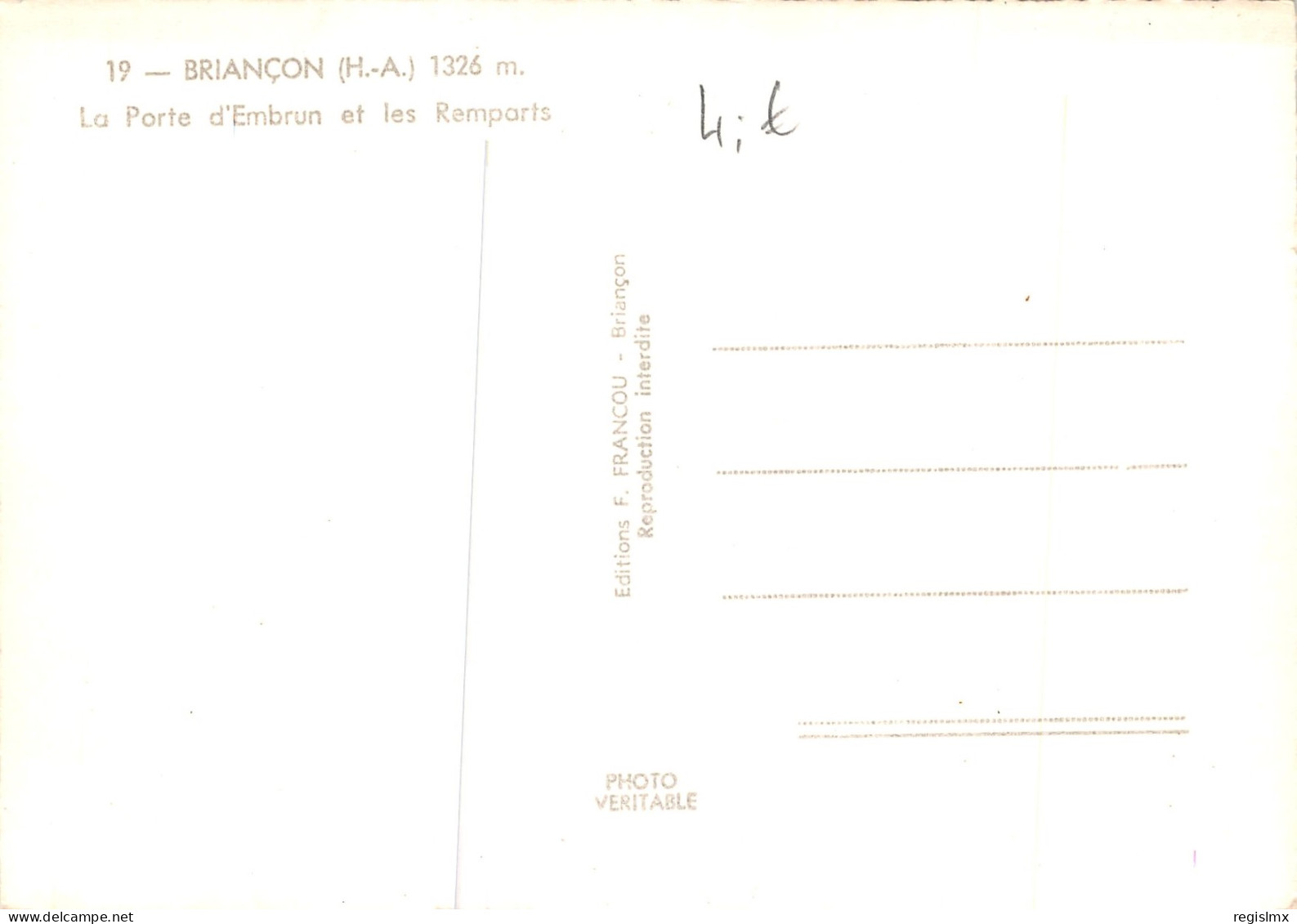 05-BRIANCON-N°381-C/0283 - Briancon