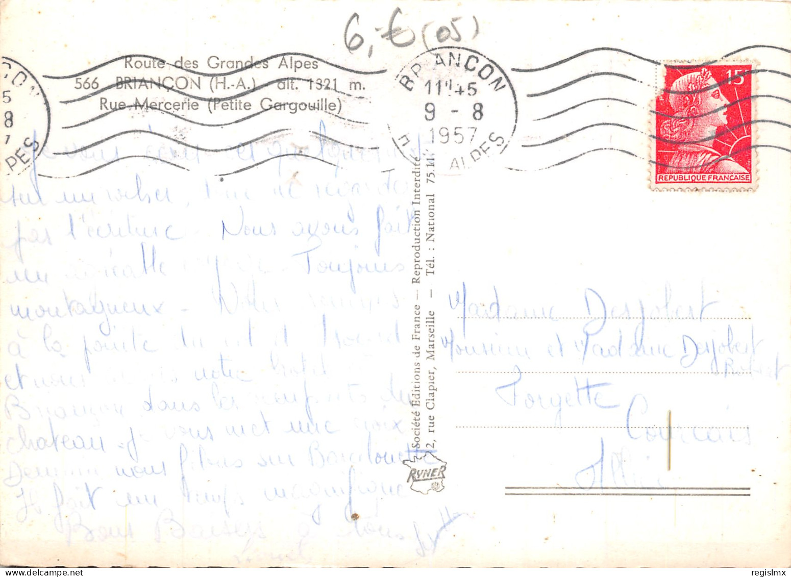 05-BRIANCON-N°381-C/0279 - Briancon