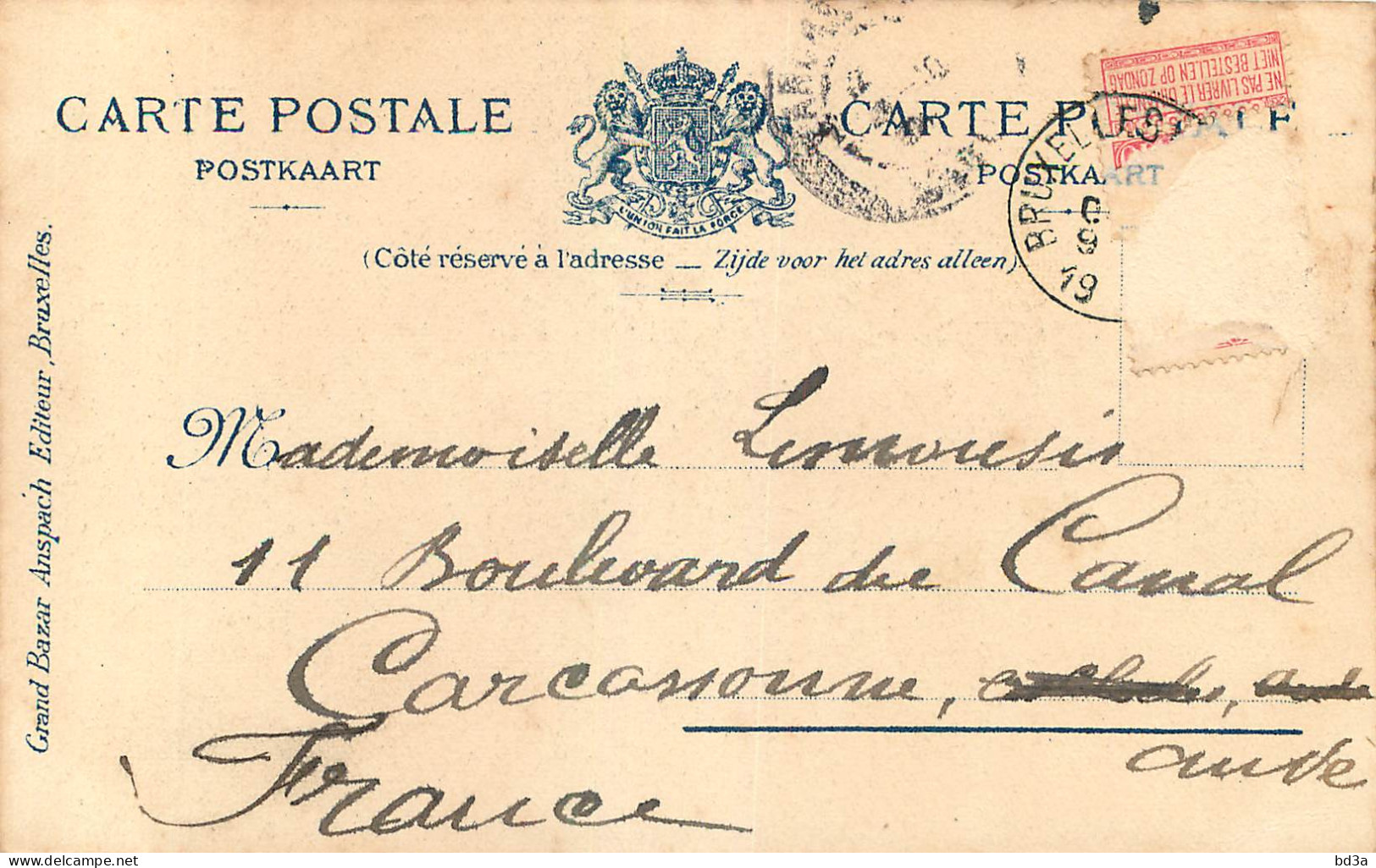 BRUXELLES  LE MONUMENT LEOPOLD - Monuments, édifices