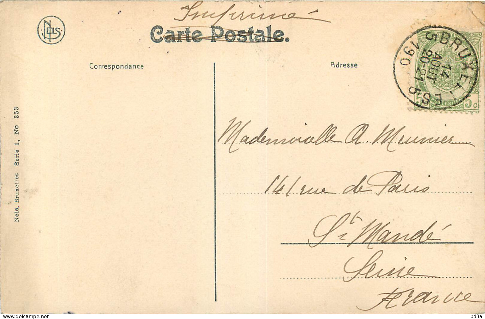 BRUXELLES PALAIS DE JUSTICE - Monuments, édifices