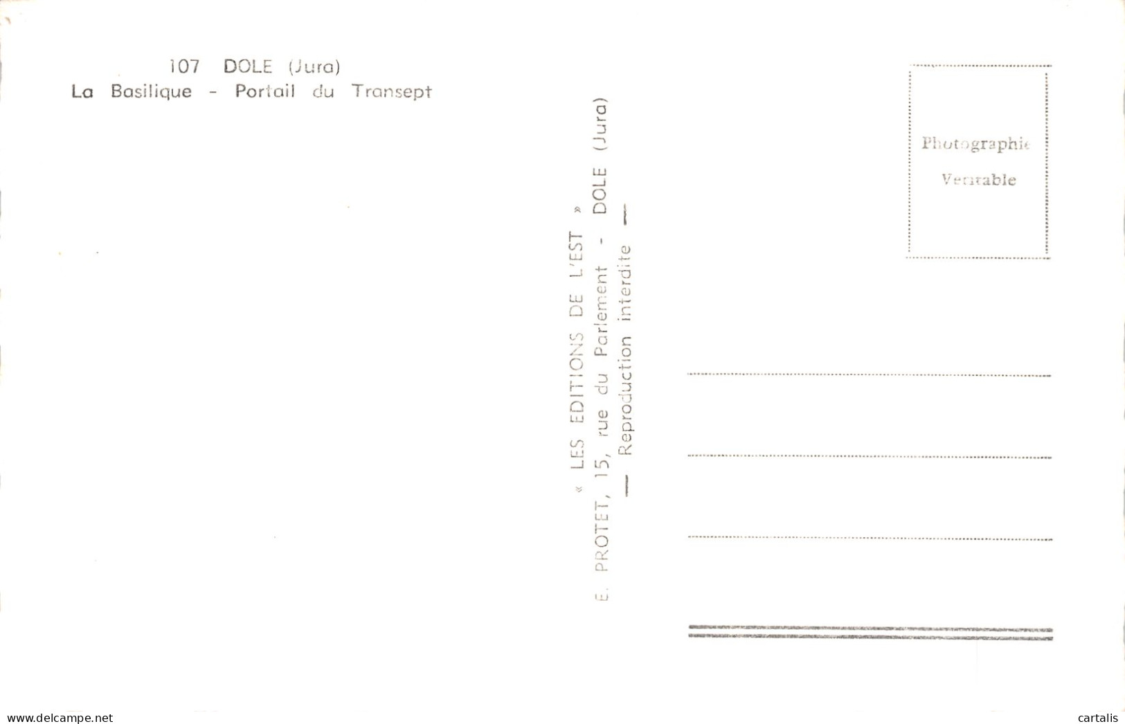 39-DOLE-N°4237-D/0125 - Dole