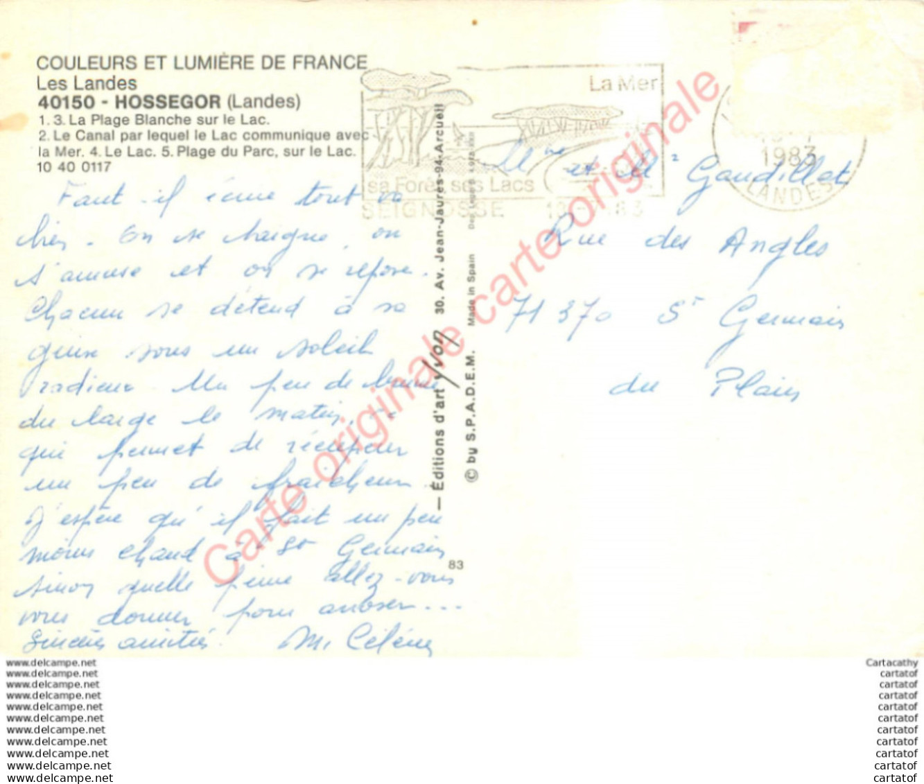 40.  HOSSEGOR . - Hossegor