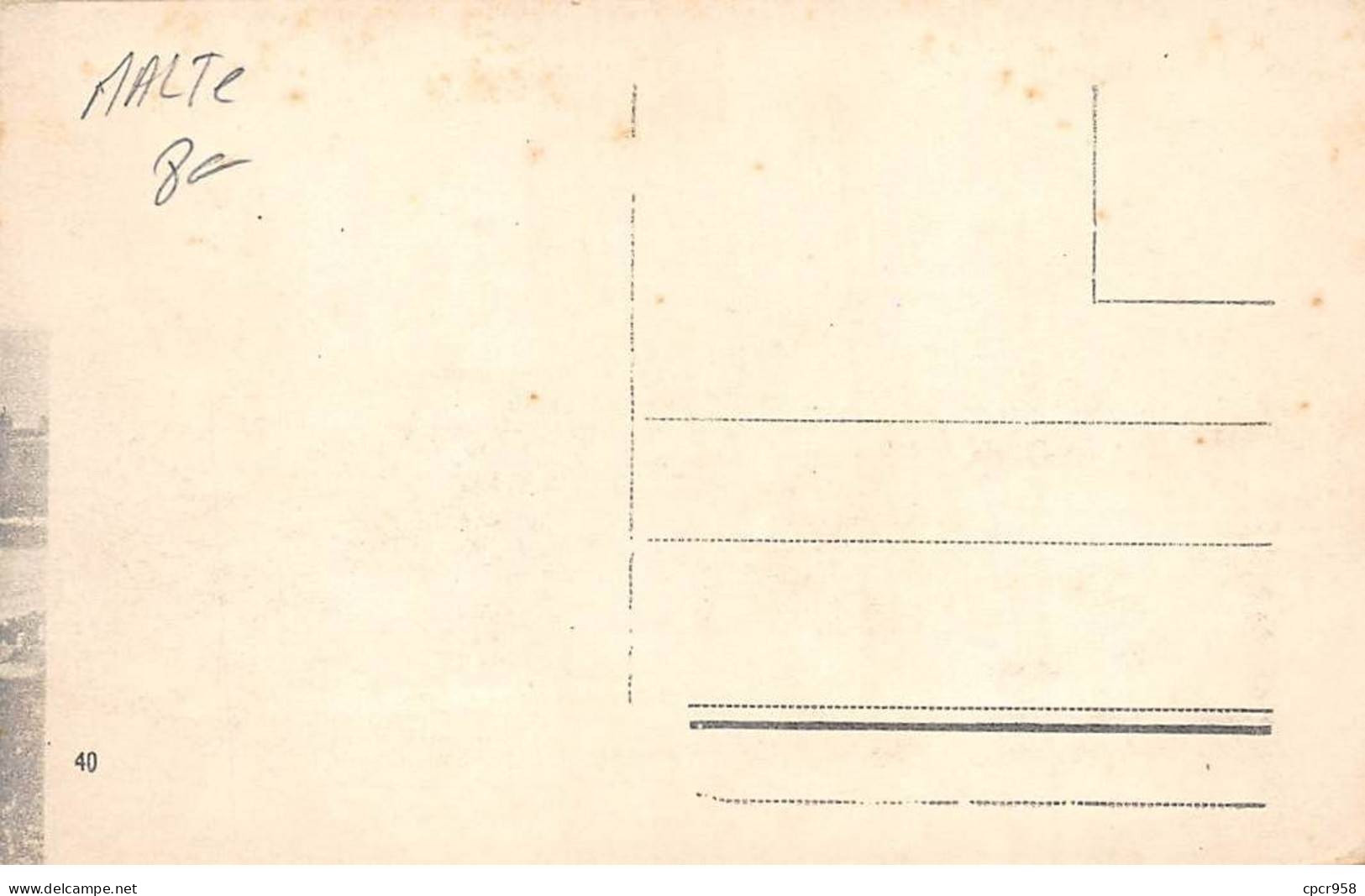 MALTE - SAN31512 - Grand Harbour - Malta