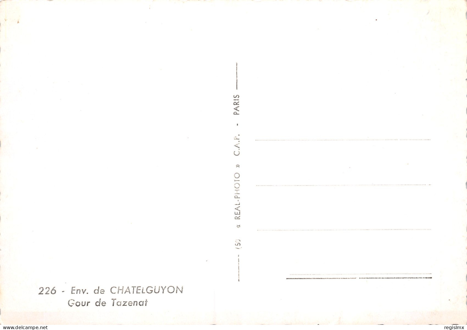 63-CHATELGUYON-GOUR DE TAZENAT-N°2882-A/0097 - Châtel-Guyon
