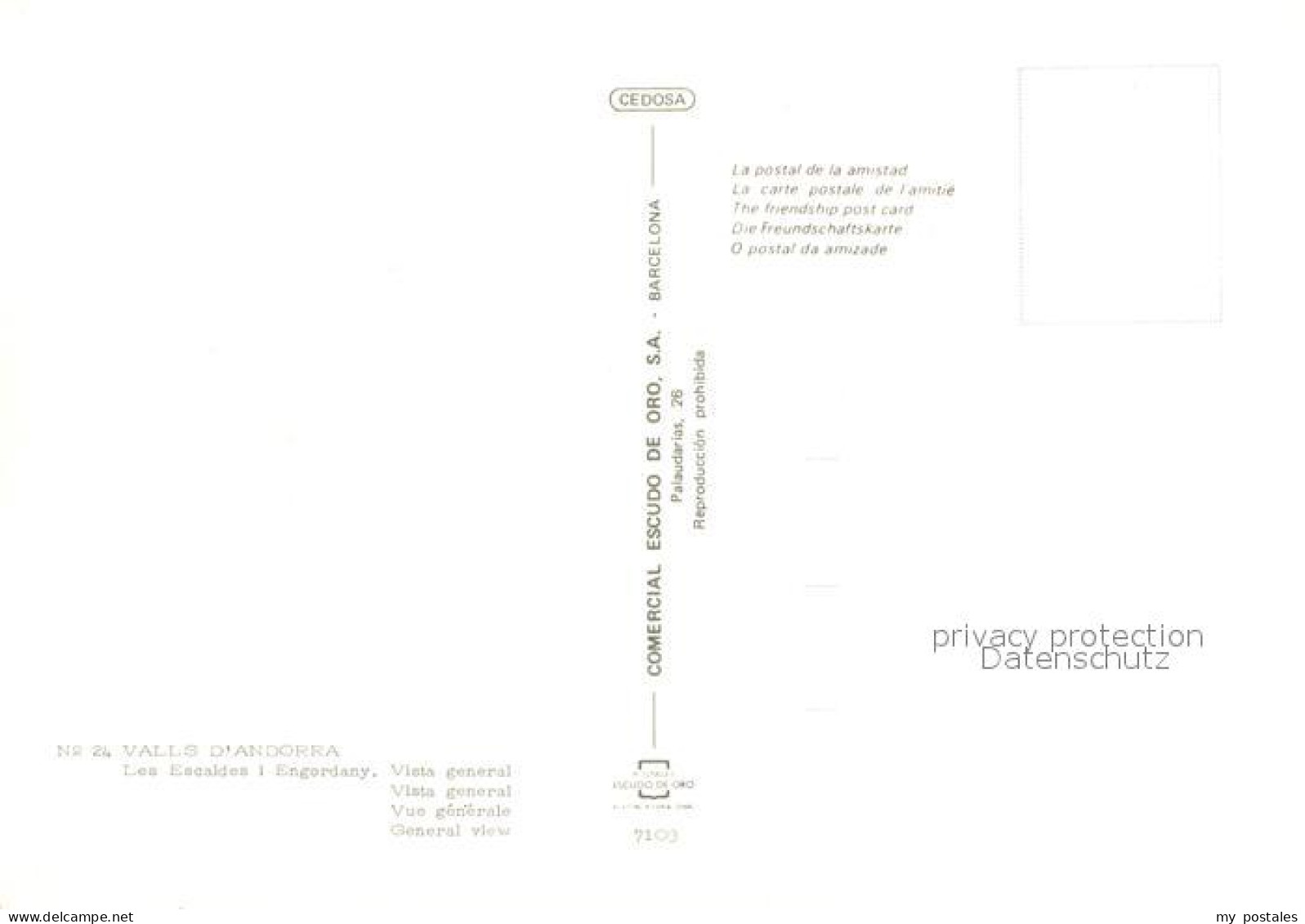 Les Escaldes Vue Generale - Andorra