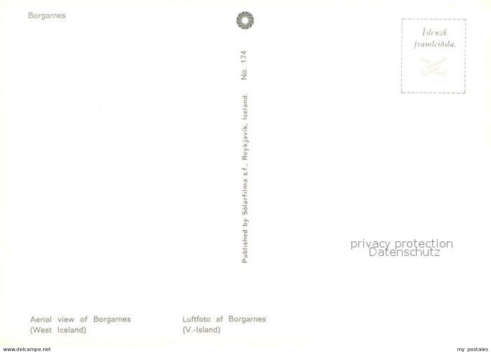 Borgarnes Panorama - Island