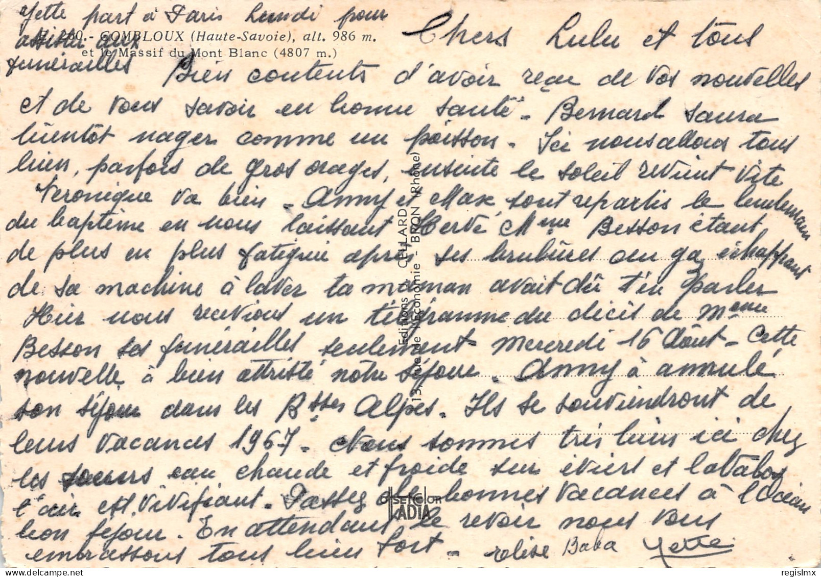 74-COMBLOUX-N°3506-C/0275 - Combloux