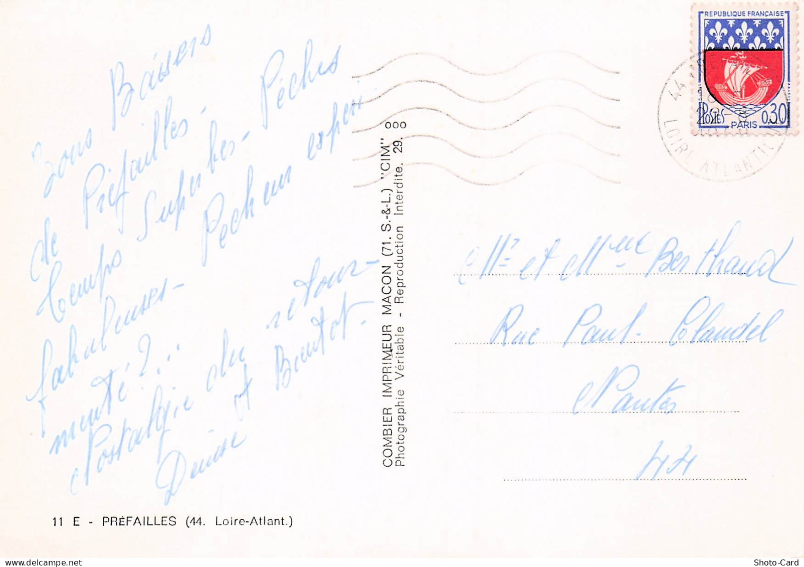 44 PREFAILLES PREFAILLES - Préfailles