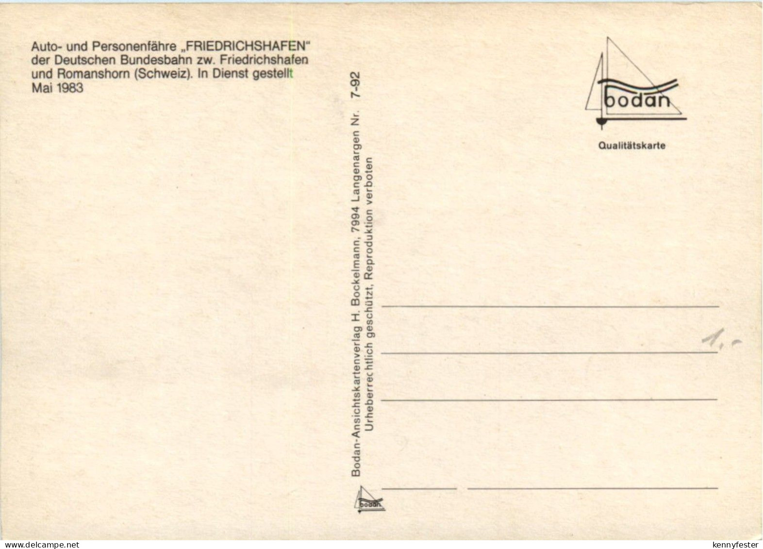 Fähre Friedrichshafen - Fähren