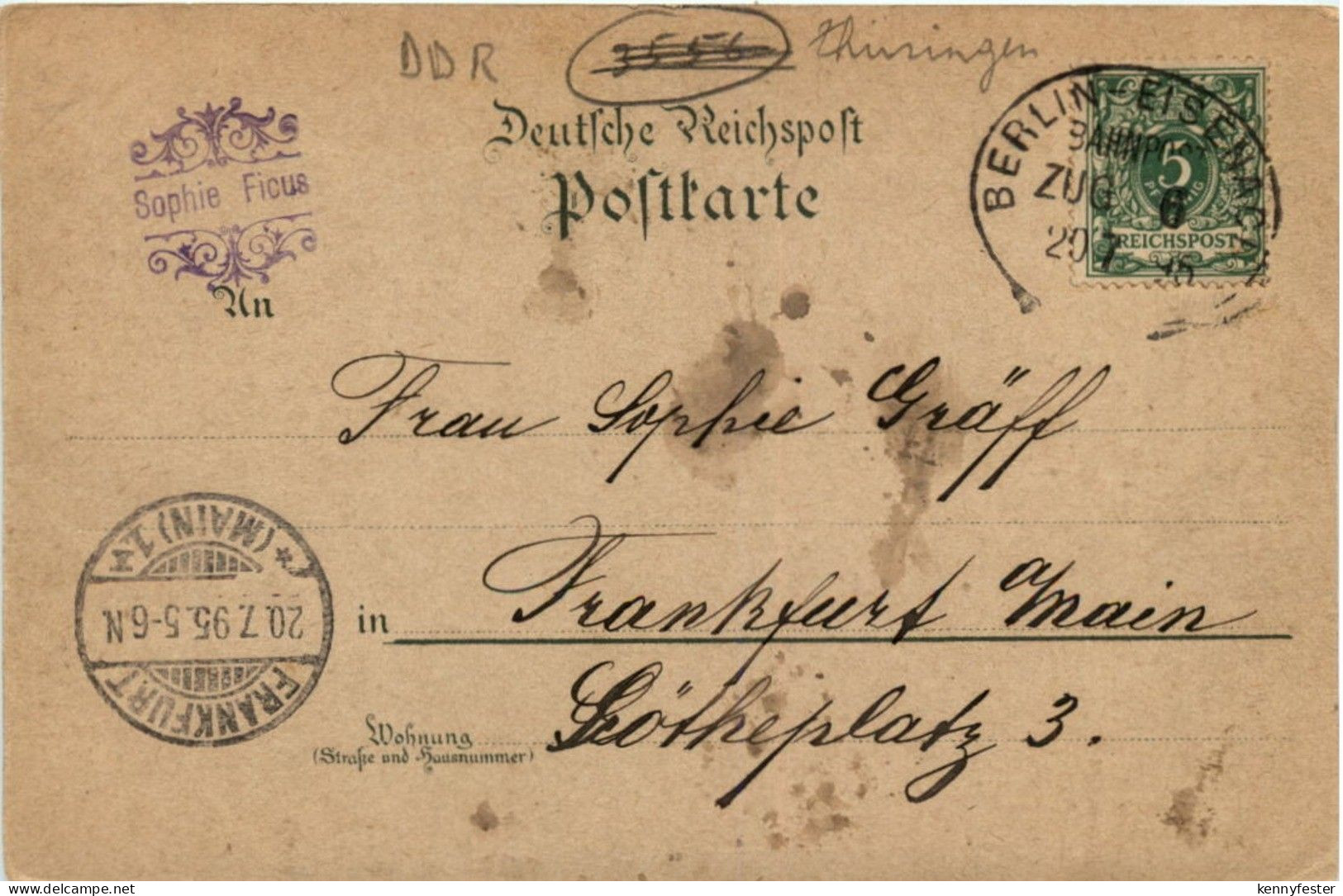 Gruss Aus Weimar - Litho - Weimar