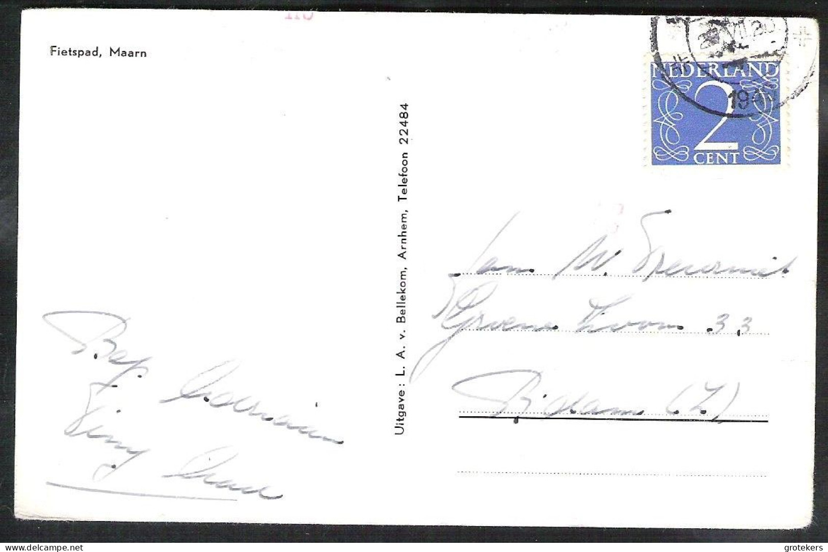 MAARN Fietspad 1949 - Maarn