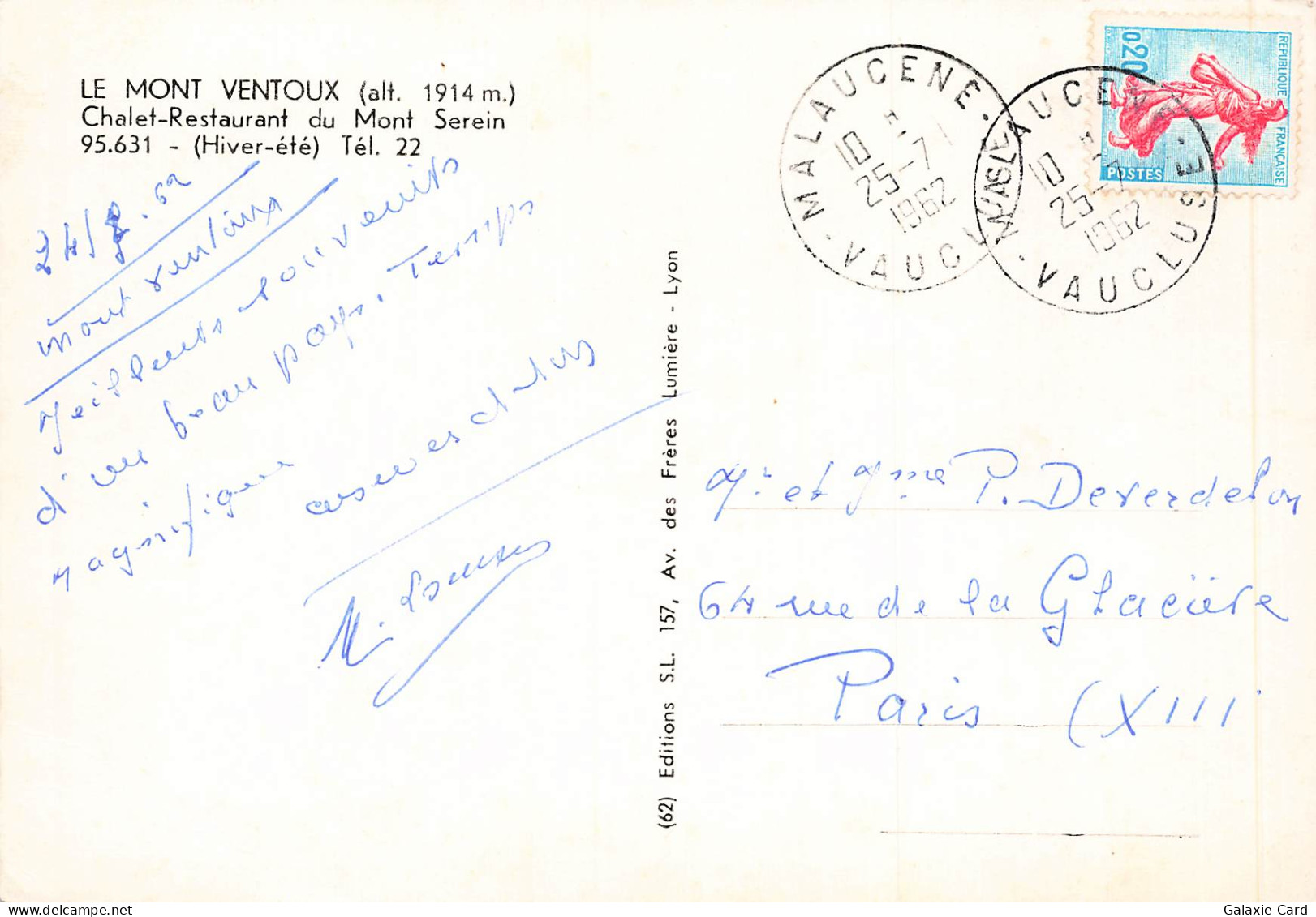 84 MALAUCENE MONT VENTOUX - Malaucene