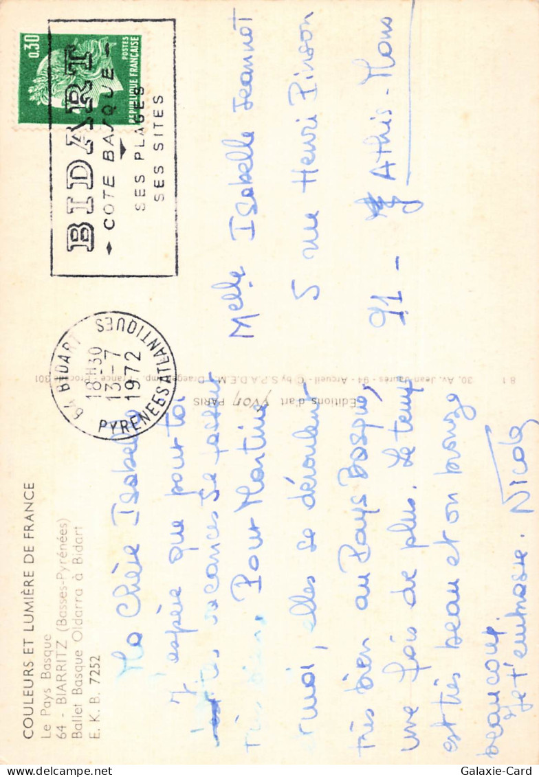 64 BIDART COTE BASQUE - Bidarray