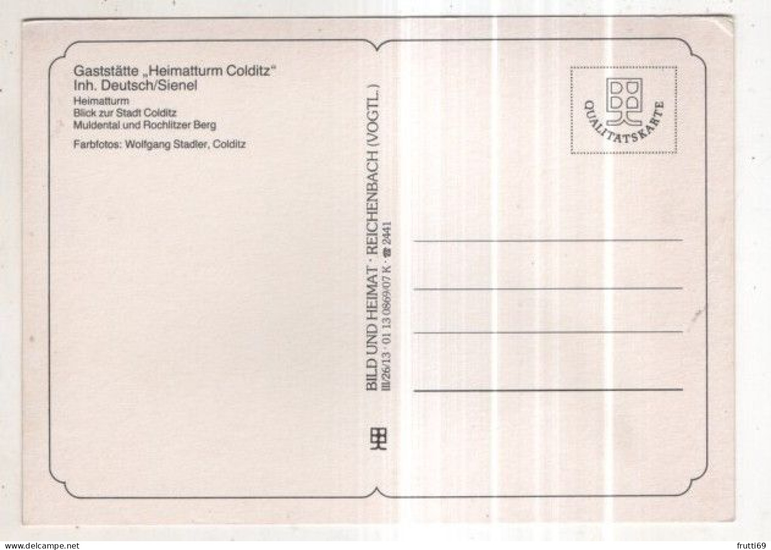 AK 260731 GERMANY - Colditz - Heimatturm - Colditz