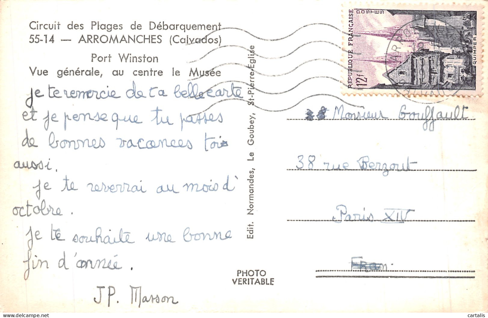 14-ARROMANCHES-N°4465-D/0067 - Arromanches