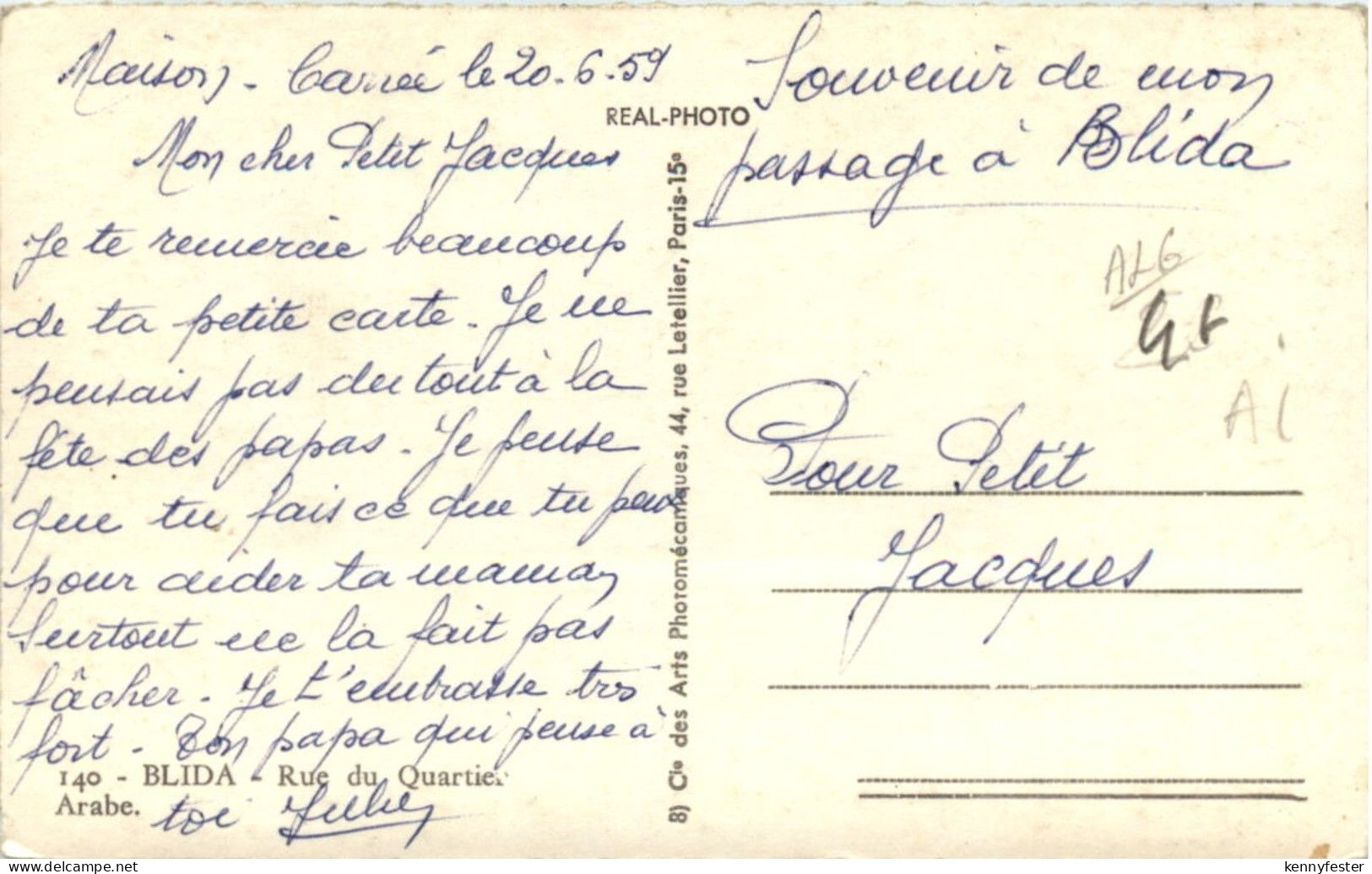 Blida - Rue Du Quartie - Blida