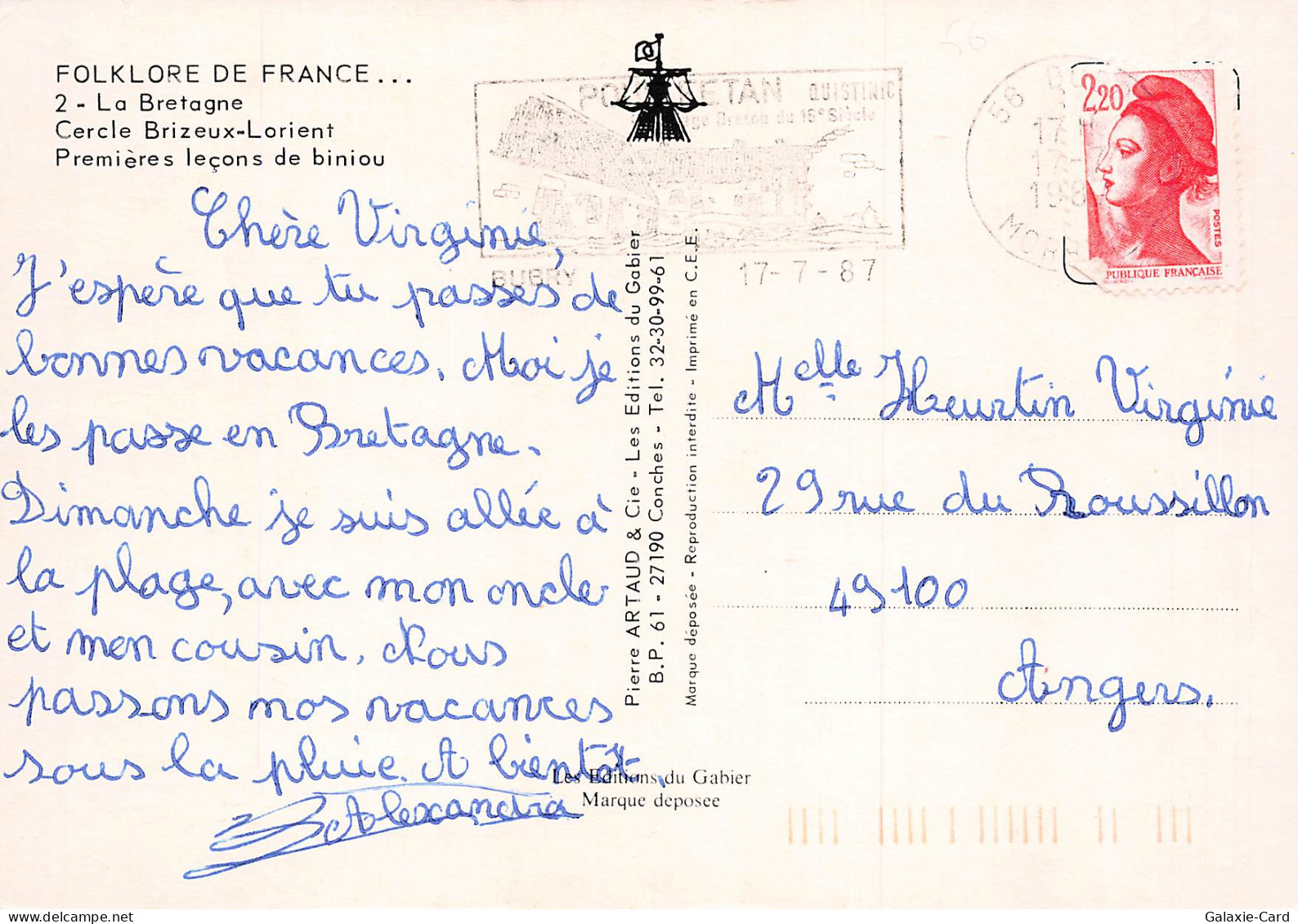 56 LORIENT CERCLE BRIZEUX - Lorient