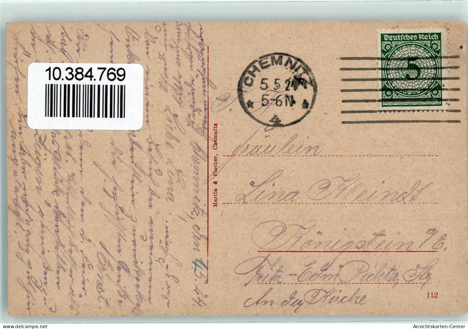 10384769 - Chemnitz , Sachs - Chemnitz